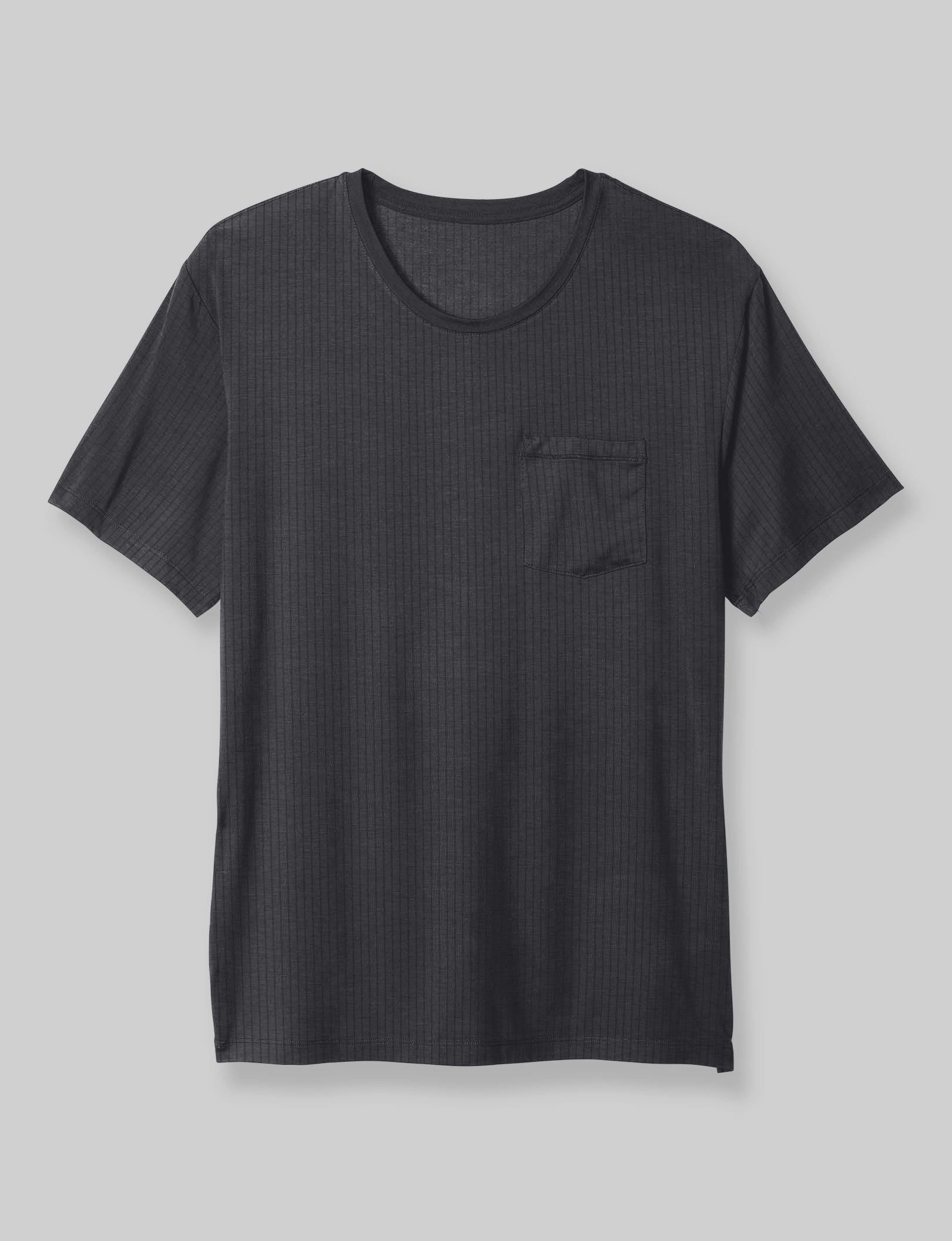 Second Skin Luxe Rib Sleep Tee - Soft & Comfortable Women's Sleepwear for Nighttime Relaxation - Perfect for Lounging, Sleeping & Cozy Evenings at Home