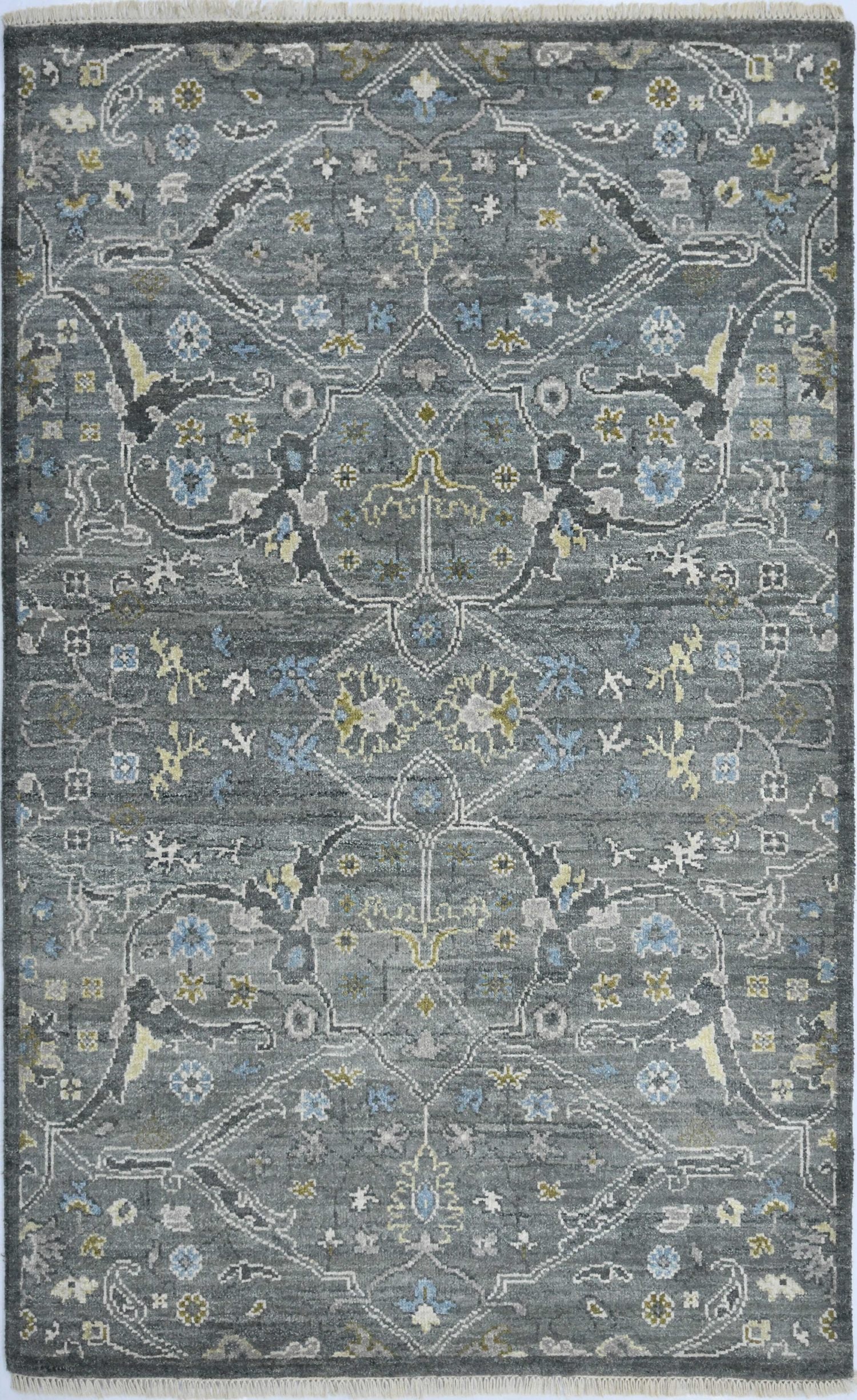 Arabesque Handwoven Transitional Area Rug J72199 - Perfect for Living Room, Bedroom & Home Decor