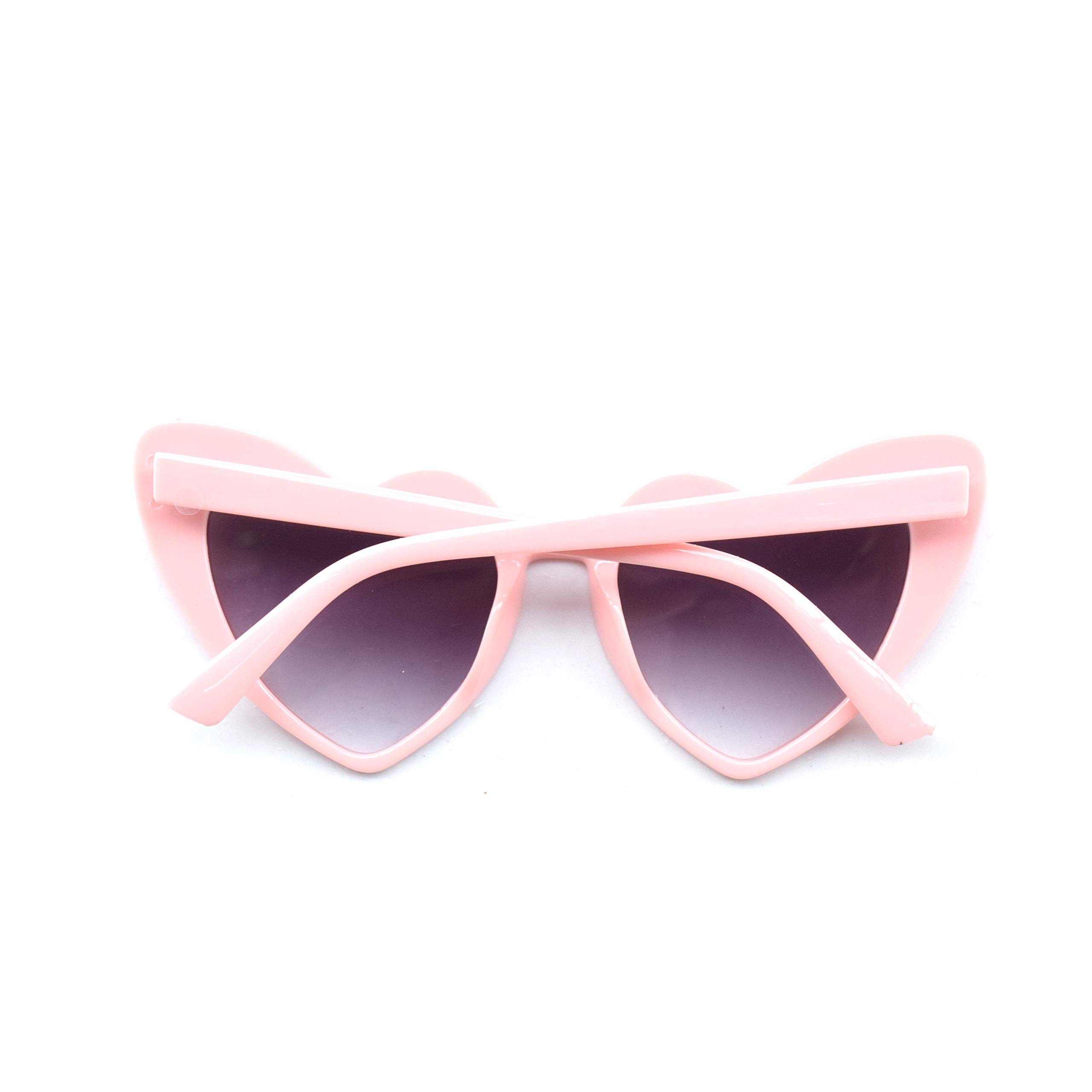 Stylish Heart Shaped Cat Eye Sunglasses for Women - Retro Mod Fashion Sunglasses - Perfect for Beach, Summer Outfits & Vintage Style Looks
