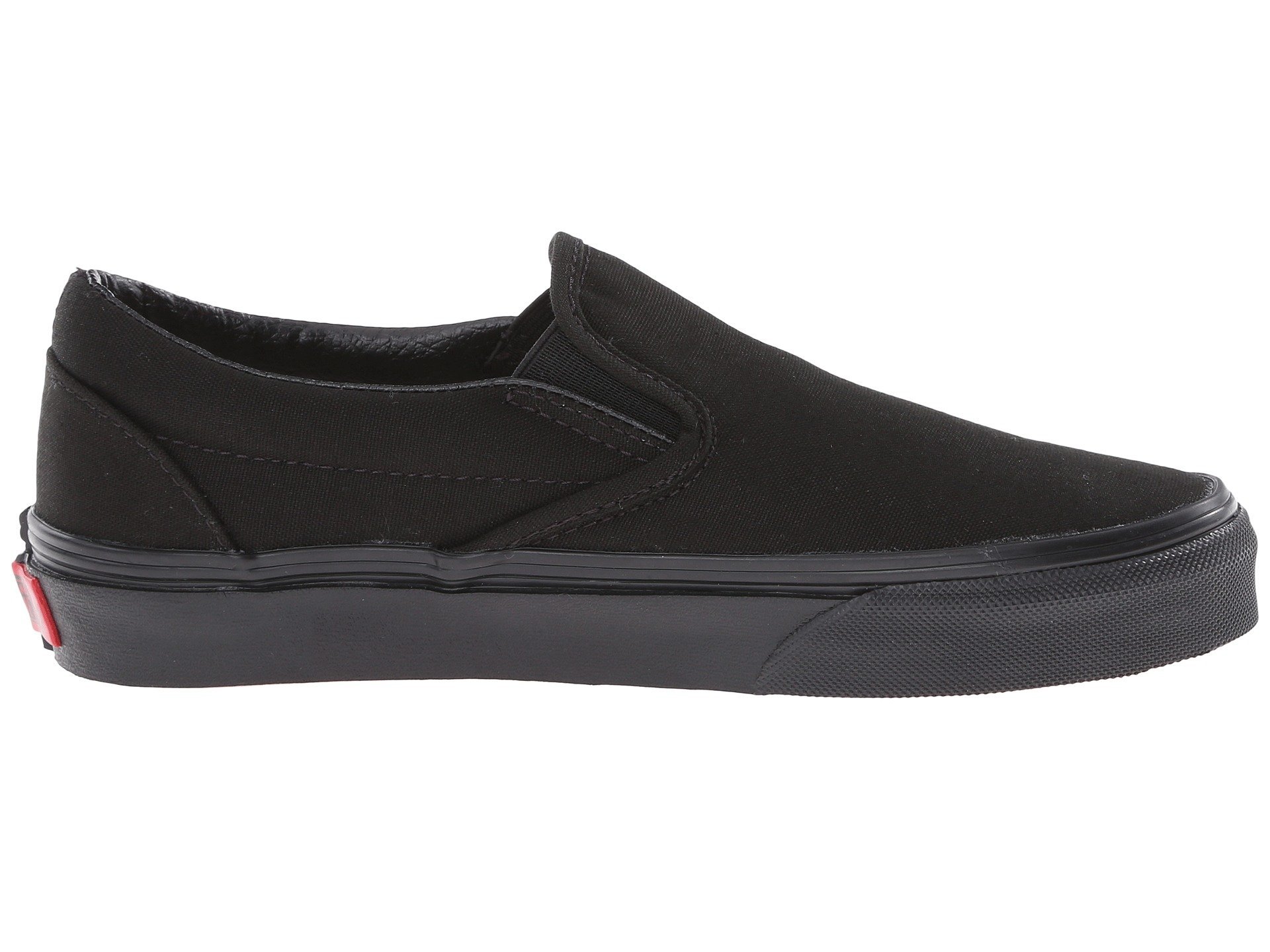 Vans Classic Slip-On Sneakers for Men & Women - Black/Black | Comfortable Casual Shoes for Walking, Skateboarding & Everyday Wear