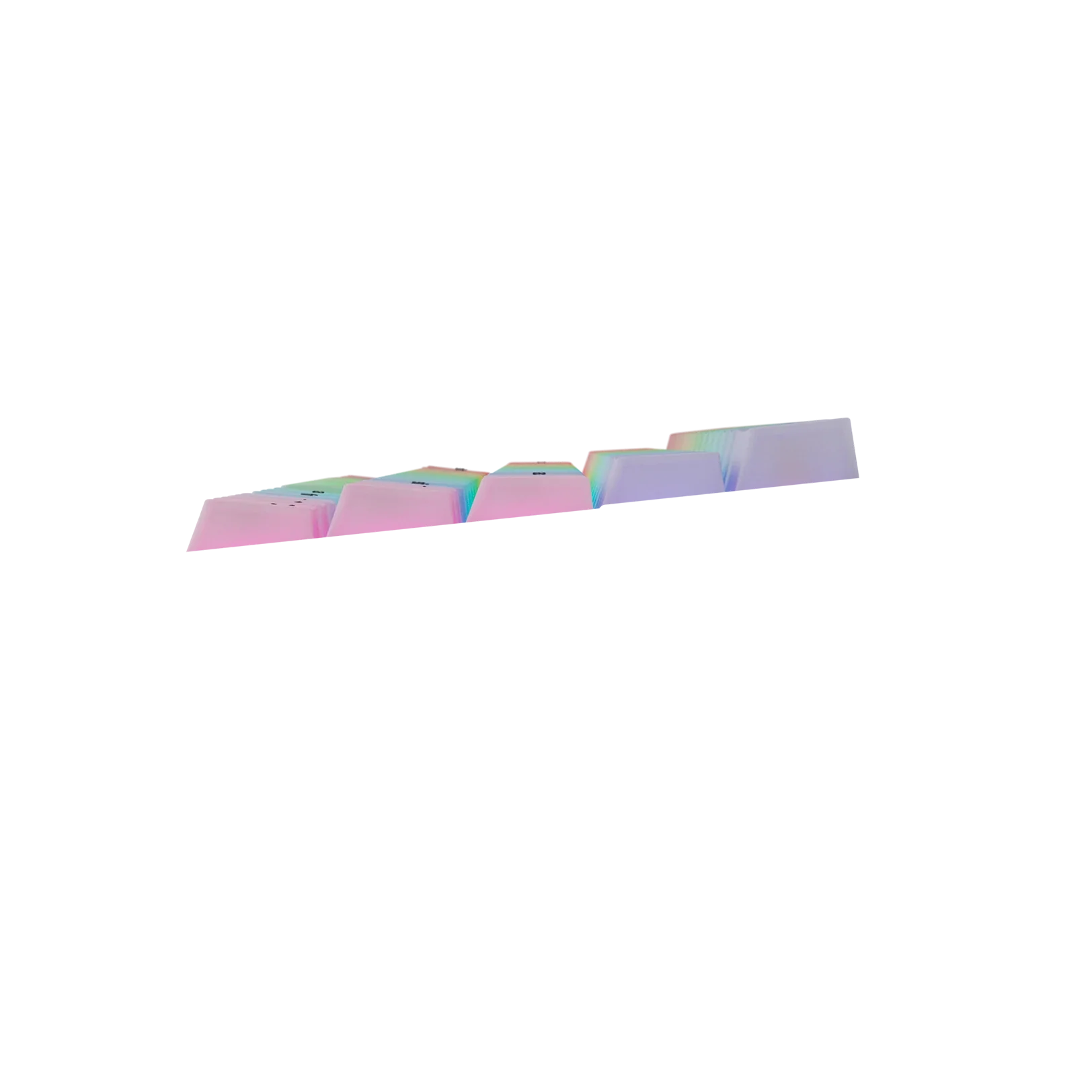 Polychroma Keycaps for Mechanical Keyboards - Custom RGB Backlit Keycaps for Gaming & Typing - Perfect for PC, Mac & Laptop Keyboards (US Layout)