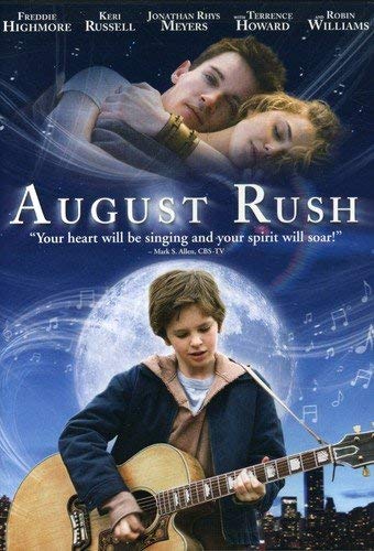 August Rush DVD by Freddie Highmore - Inspirational Musical Drama Movie for Family Movie Nights & Gift Giving