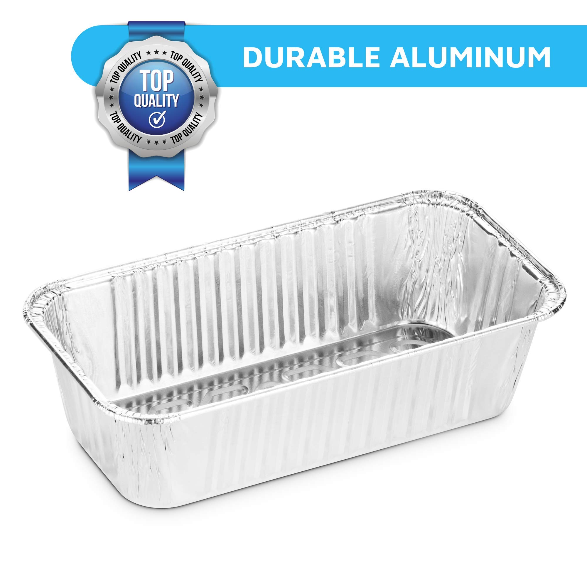 MontoPack Heavy Duty Aluminum Loaf Pans 8.5