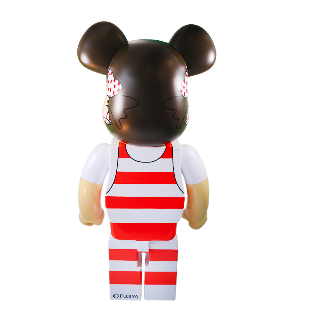 1000% Bearbrick Pekochan Milky Tricorn Hat Design - Limited Edition Collectible Figure for Display & Home Decor