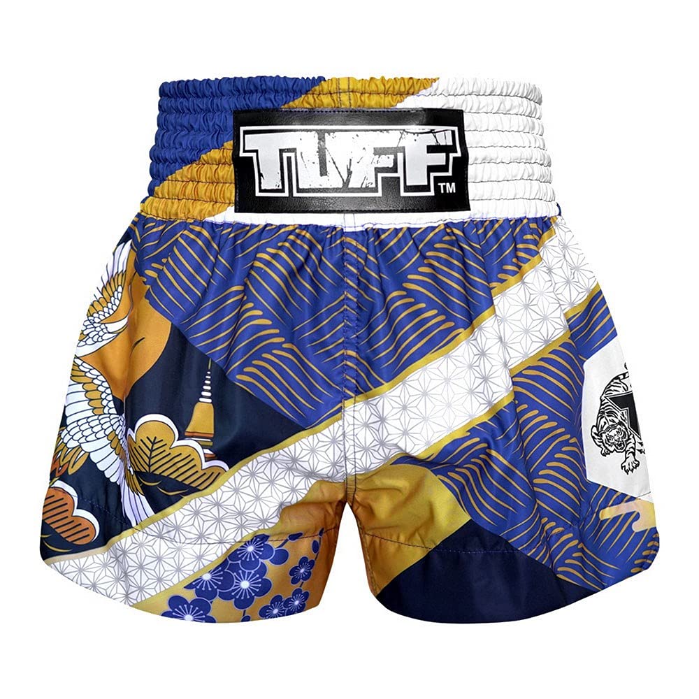 Premium Tuff Sport Muay Thai Shorts - Authentic Traditional Boxing Shorts for MMA, Kickboxing & Intense Workouts | Ideal for Training, Competition & Martial Arts Practice