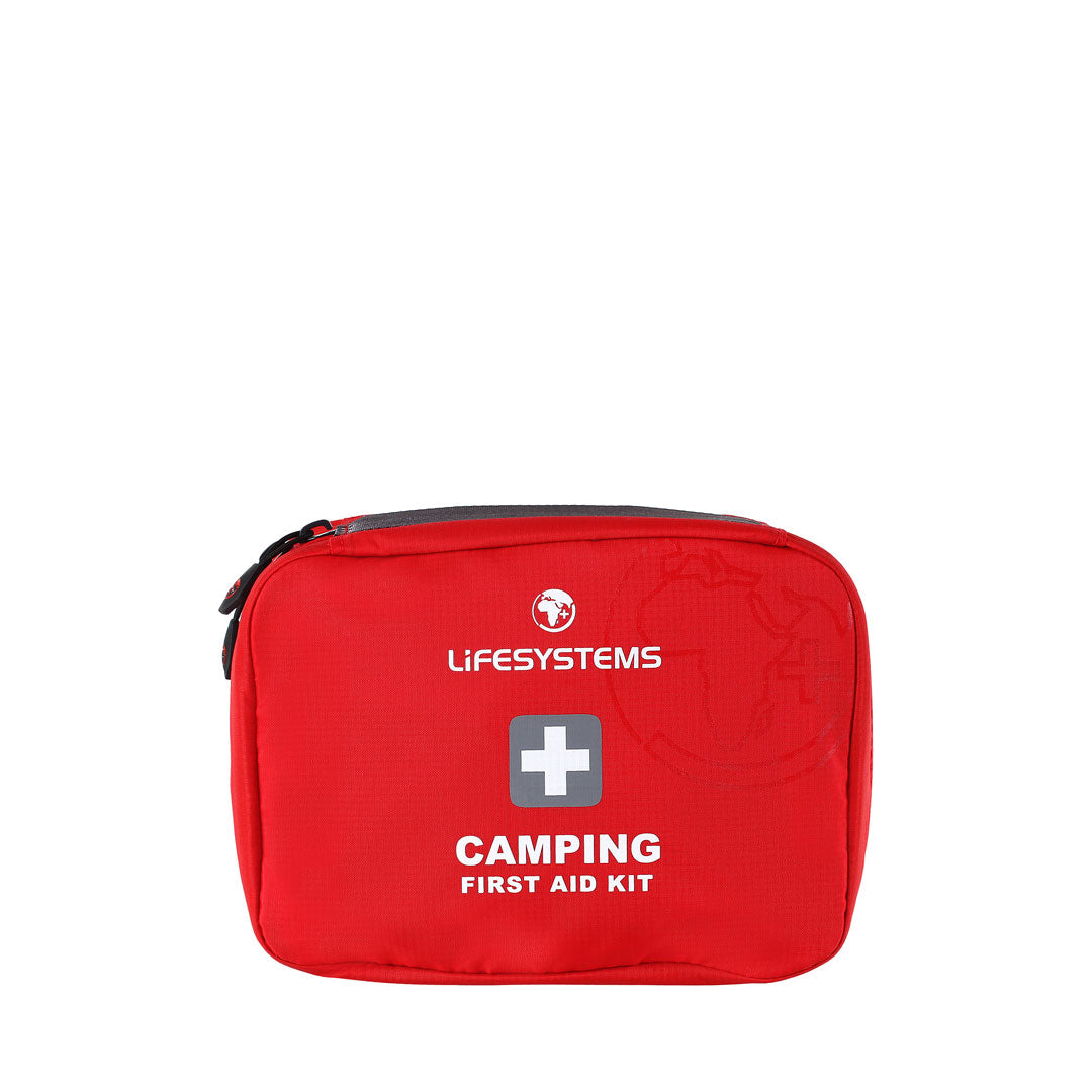 Lifesystems Compact Camping First Aid Kit - 70 Essential Medical Supplies for Outdoor Adventures, Hiking & Emergency Preparedness