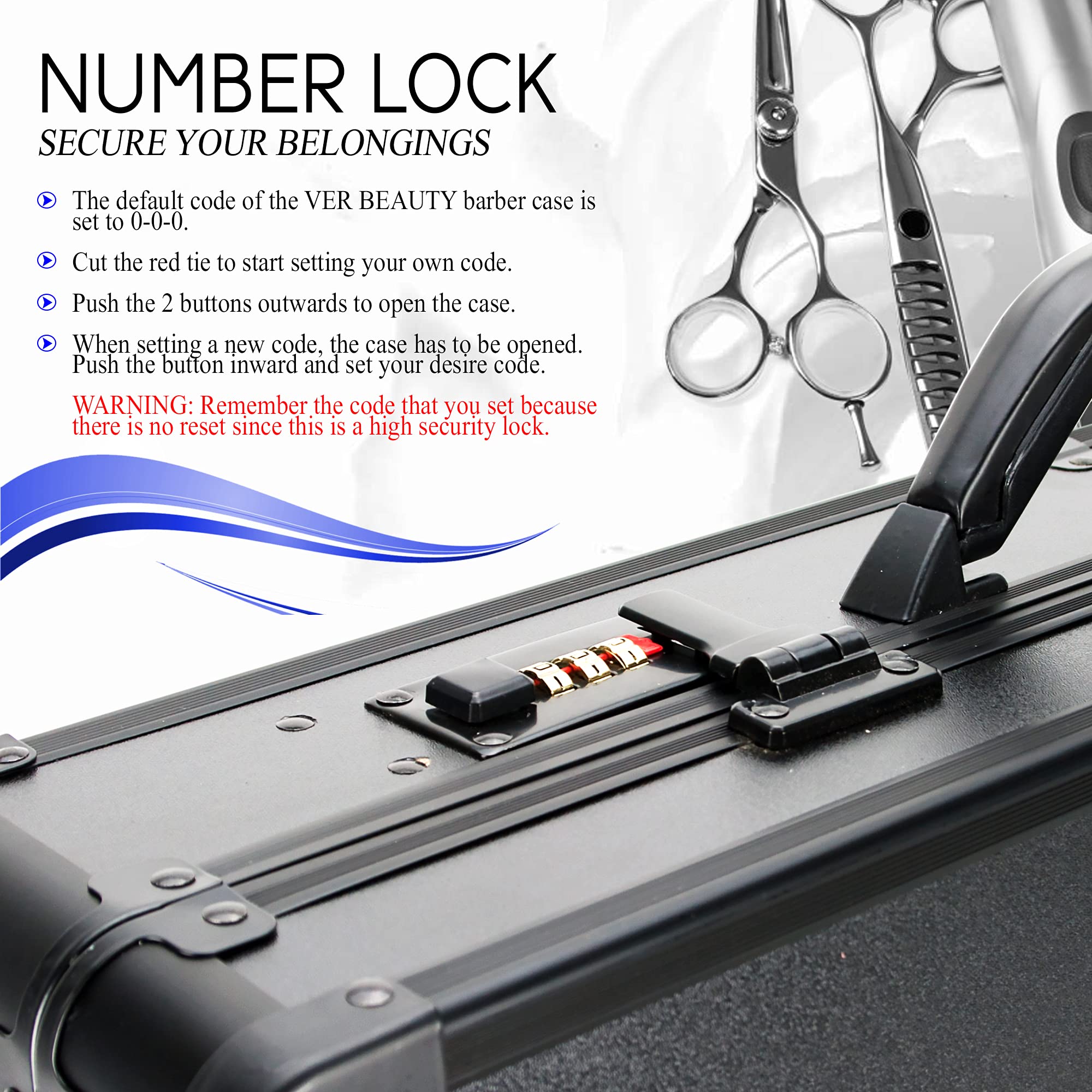 Professional Barber Travel Case - Black Matte Stylist Organizer for Clippers, Brushes & Combs | Portable Salon Train Case for Hairdressers & Stylists | Perfect for Mobile Barbers & Salon Professionals
