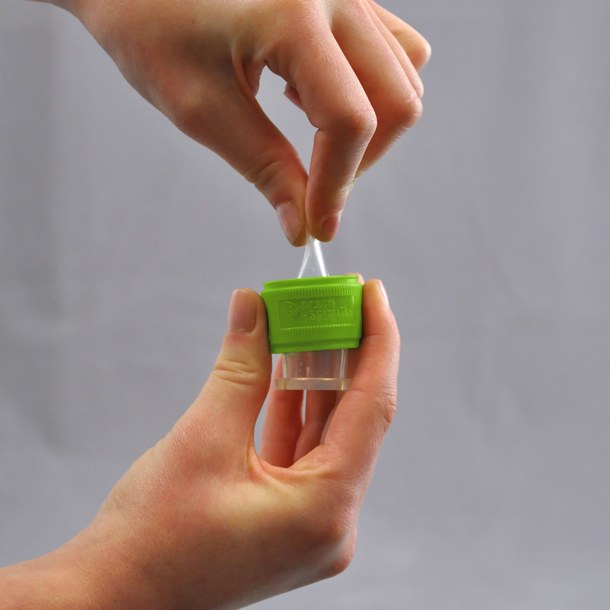 Green Sprouts Spout Adapter for Water Bottles - BPA-Free Baby Bottle Drinking Spout - Perfect for Toddler Sippy Cups, Sports Bottles & Hydration On-The-Go