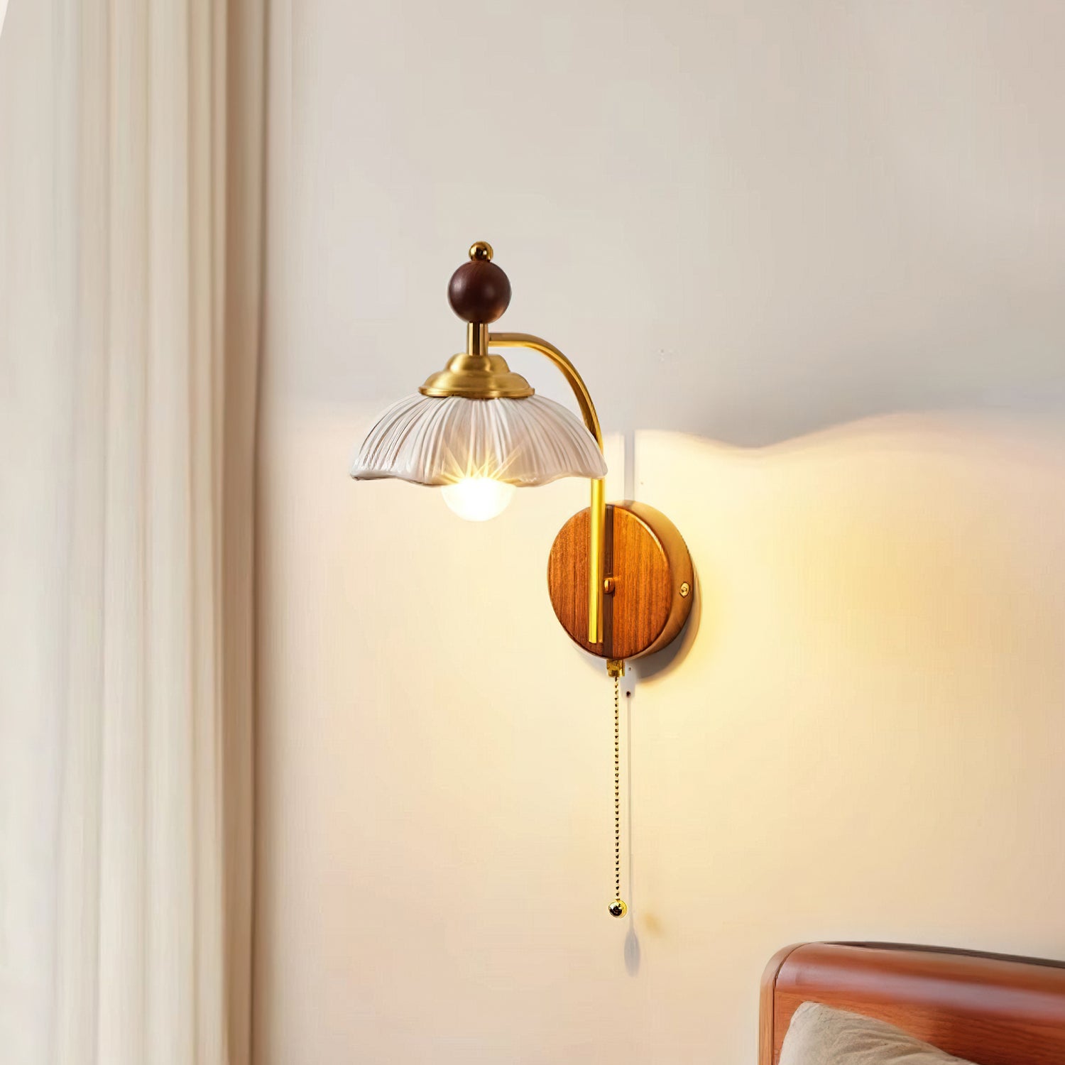 Freya Modern Wall Light Fixture - Sleek Indoor/Outdoor Sconce for Living Room, Bedroom, Patio & Hallway Lighting
