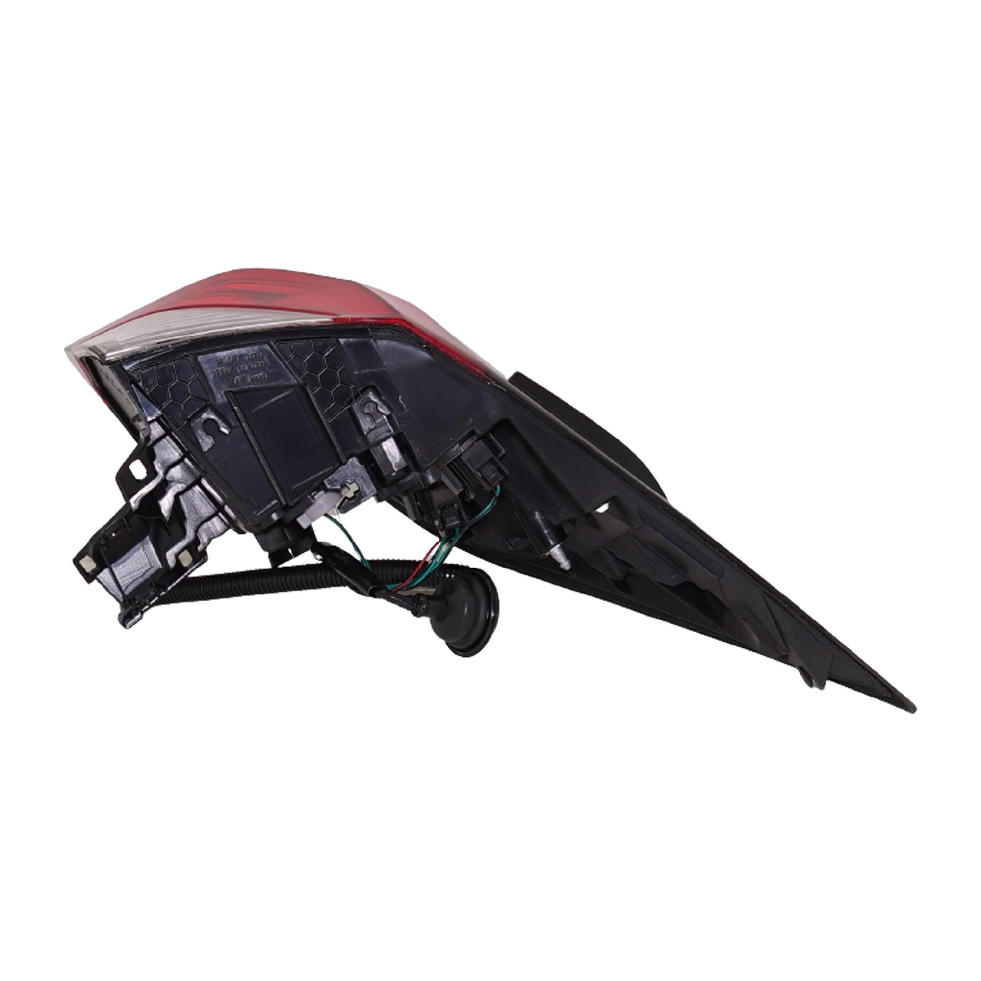 Go-Parts - Right Passenger Outer Tail Light Assembly for 2019-2023 Toyota RAV4 | North America Built Vehicle Replacement | Perfect for Night Driving & Enhanced Safety