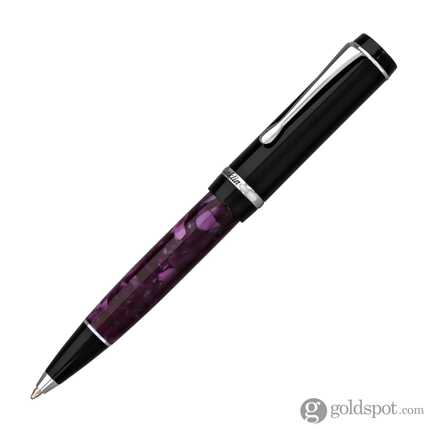 Conklin Duragraph Ballpoint Pen - Purple Nights Luxury Writing Instrument for Professionals & Students | Perfect for Office, Journaling & Gift Giving