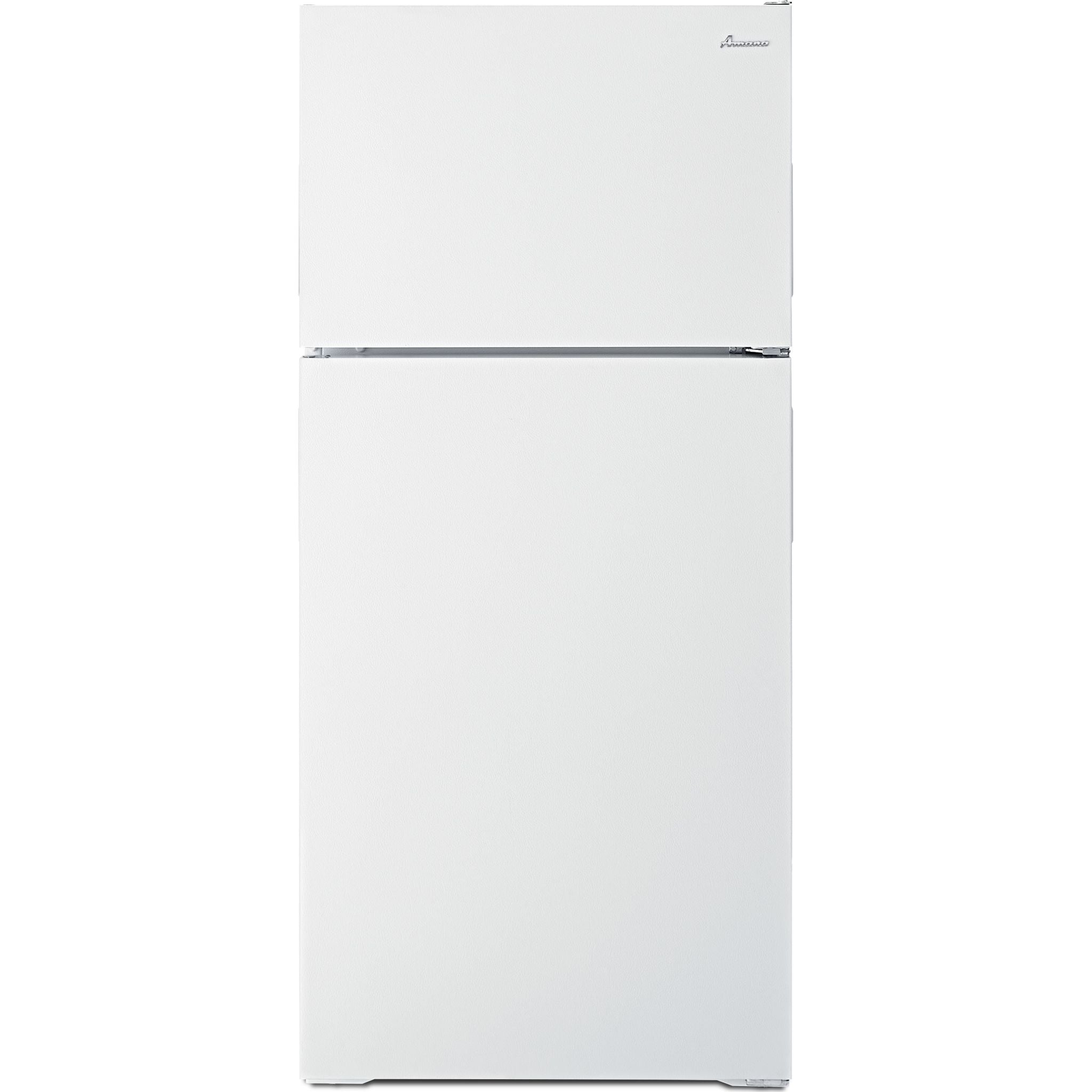 Amana Top Mount Refrigerator ART104TFDW - 18.2 Cu. Ft. White Energy Star Fridge for Kitchen, Apartment & Small Spaces