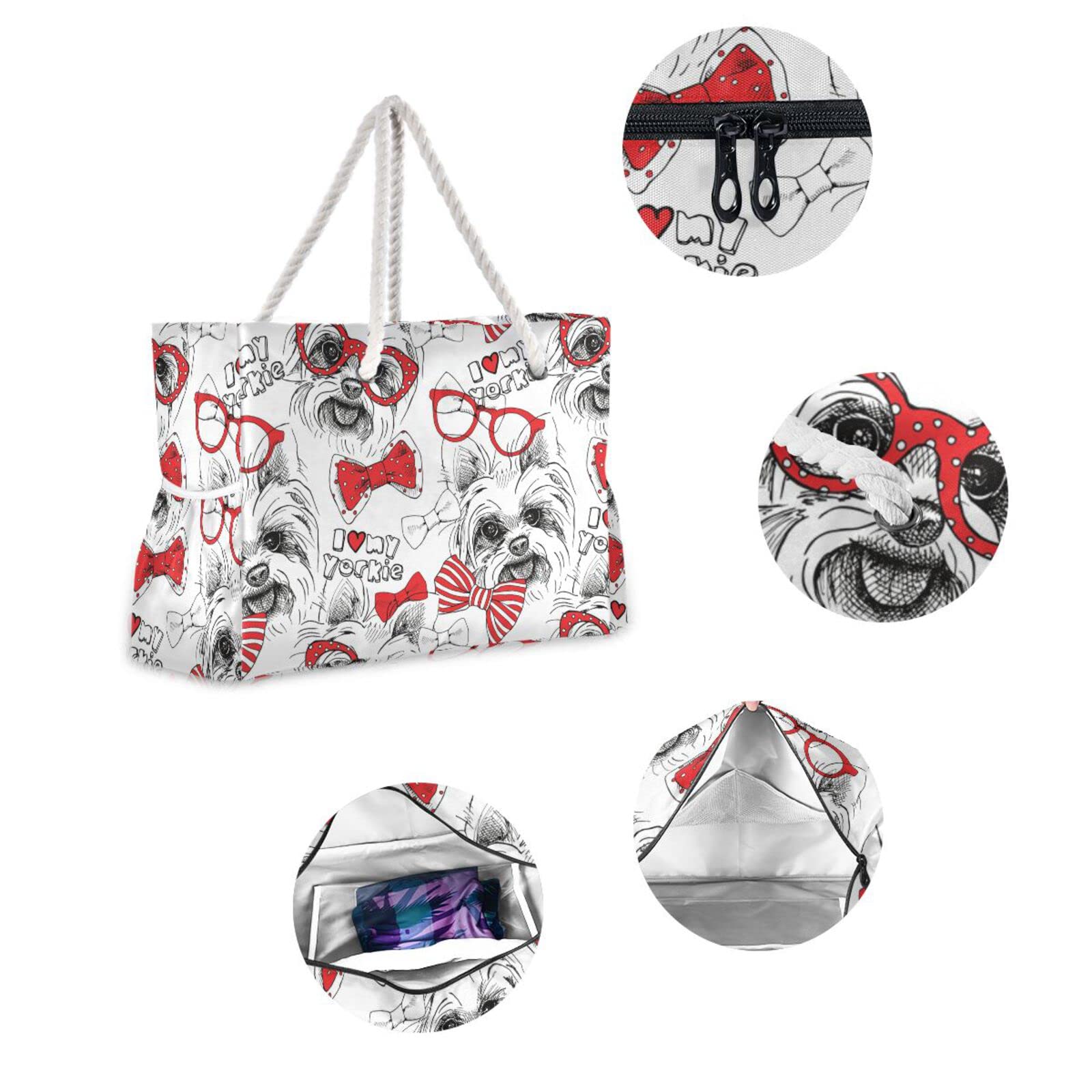 VIKKO Large Beach Bag for Women - Waterproof Travel Tote with Zipper, Spacious Shoulder Bag for Pool, Vacation & Shopping | Perfect for Beach Trips, Gym & Daily Use