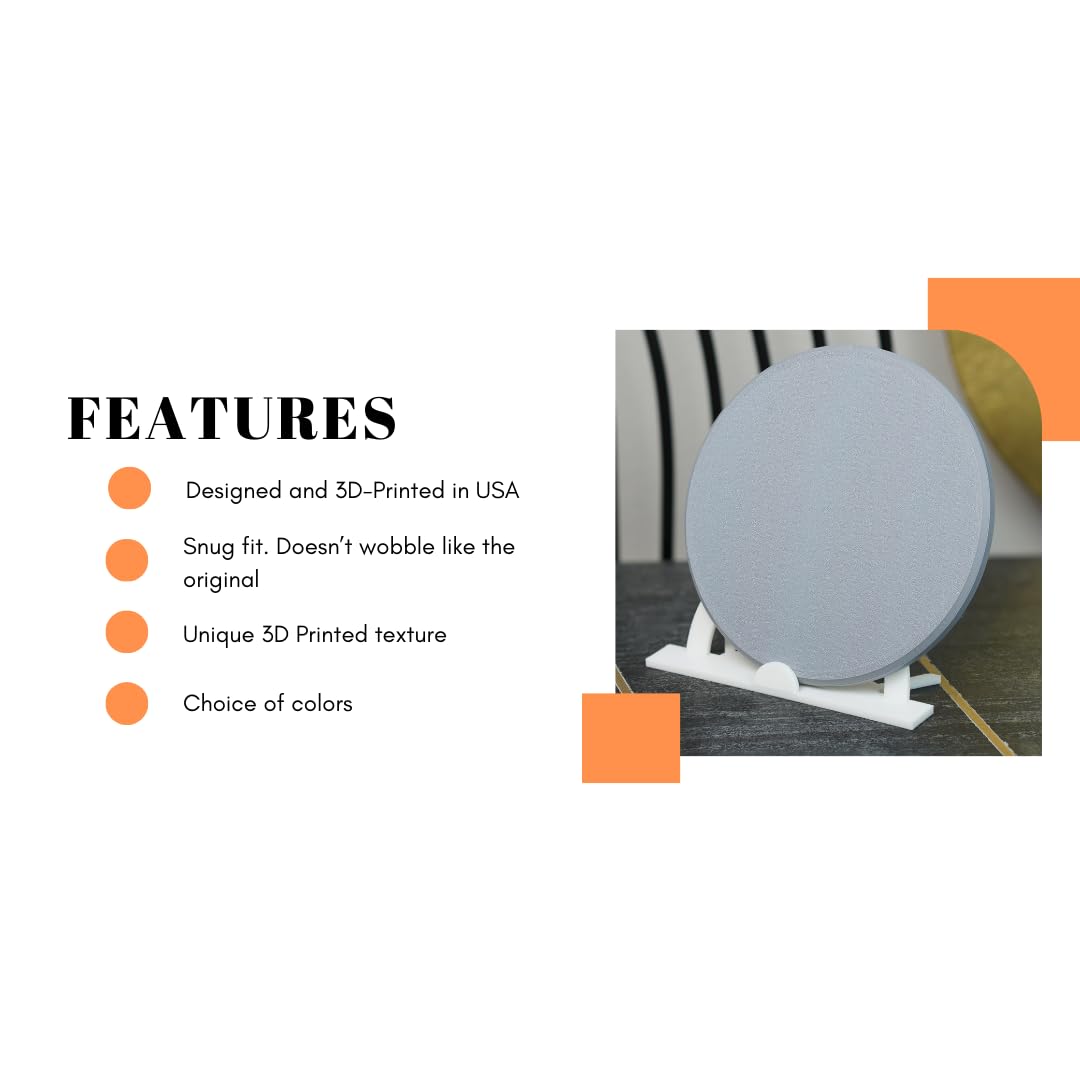 OXO Conical Burr Coffee Grinder Replacement Top Lid - Ash Gray | Durable & Secure Fit | Perfect for Home & Commercial Coffee Brewing