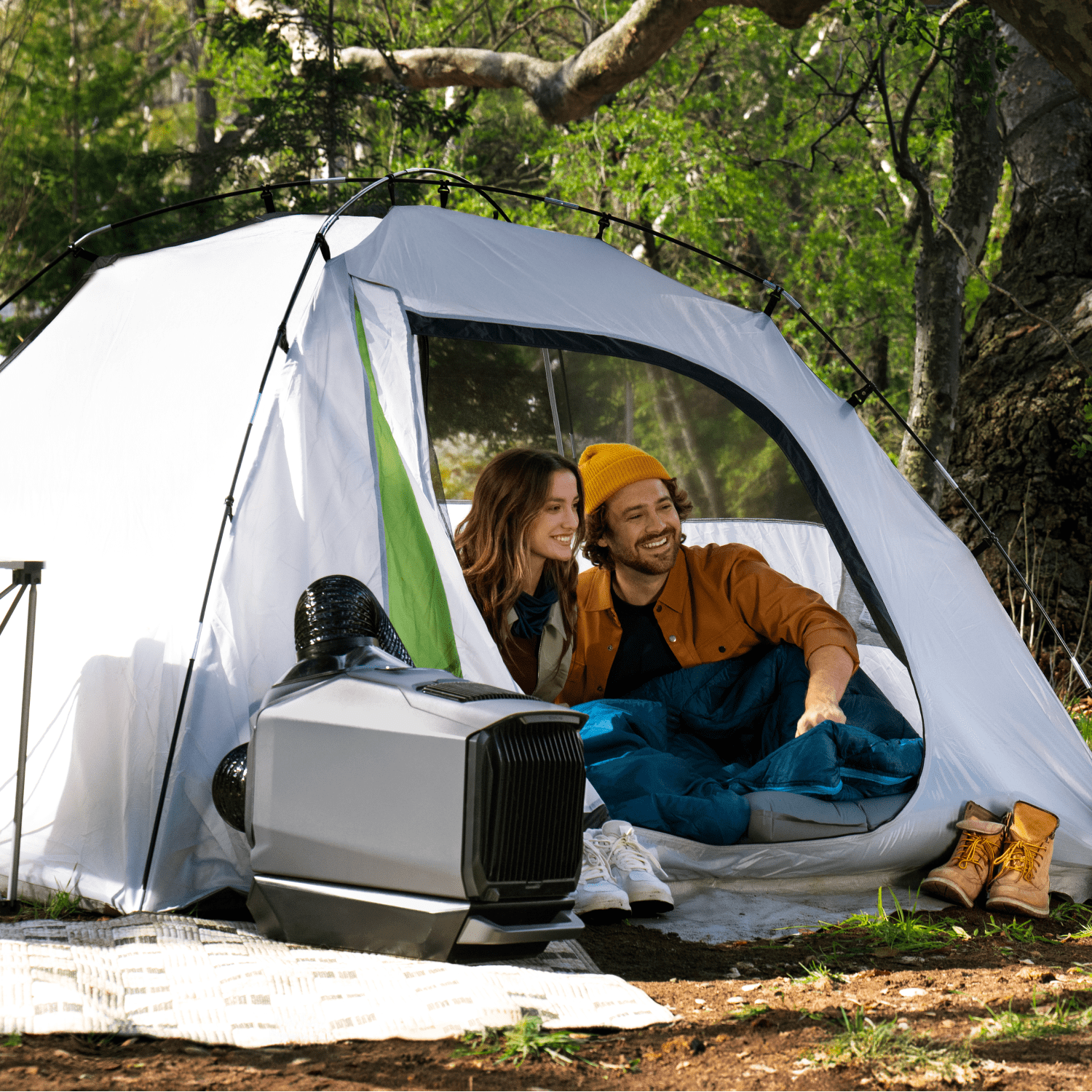 EcoFlow WAVE 3 Portable Air Conditioner - 12000 BTU, Quiet & Energy Efficient Cooling for Camping, RV, Home & Outdoor Use