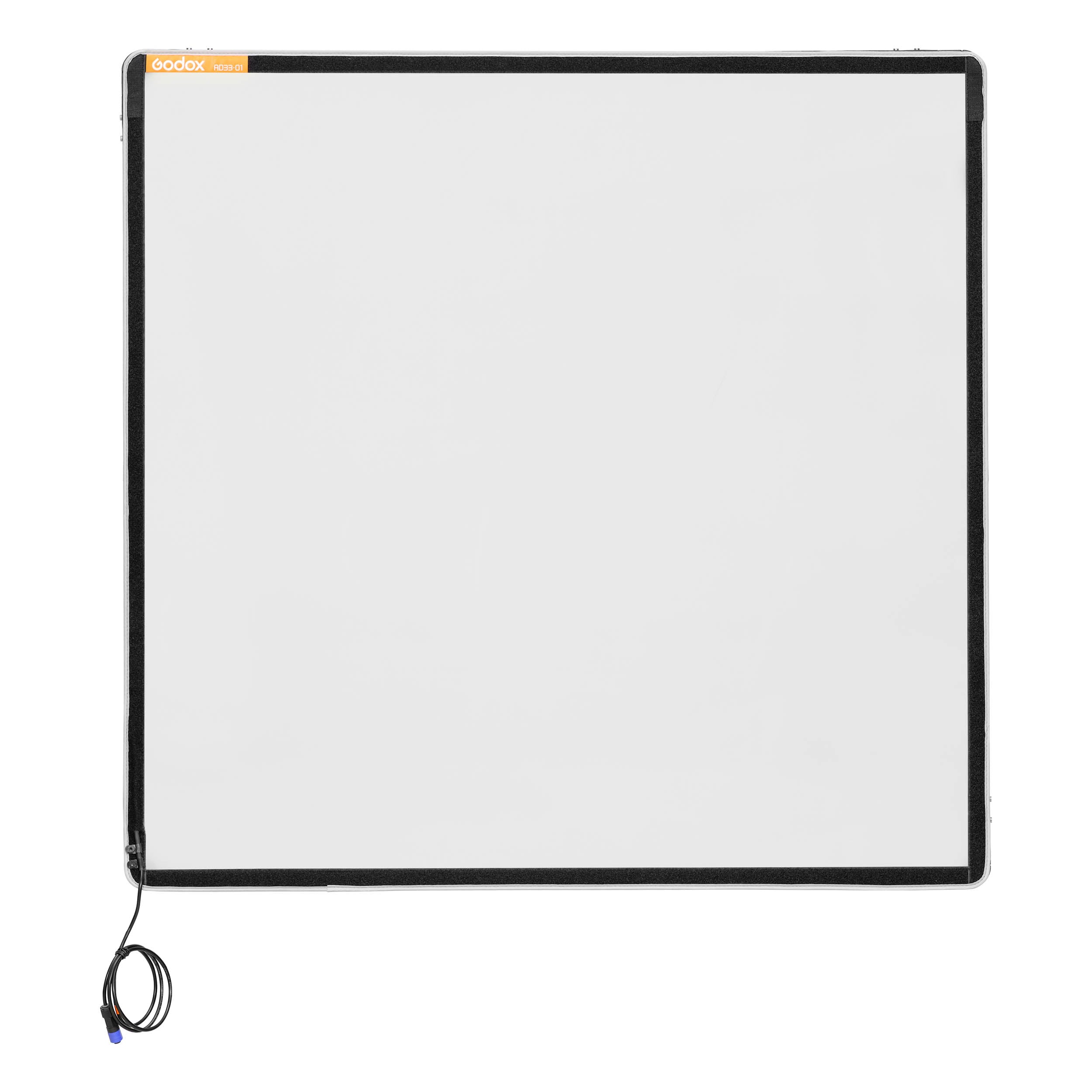 KNOWLED AD33 K2 100x100cm (3'x3') Motorized Adjustable LED Light Diffusion Panel - Dual Power (Mains/Battery) for Photography, Videography & Studio Lighting