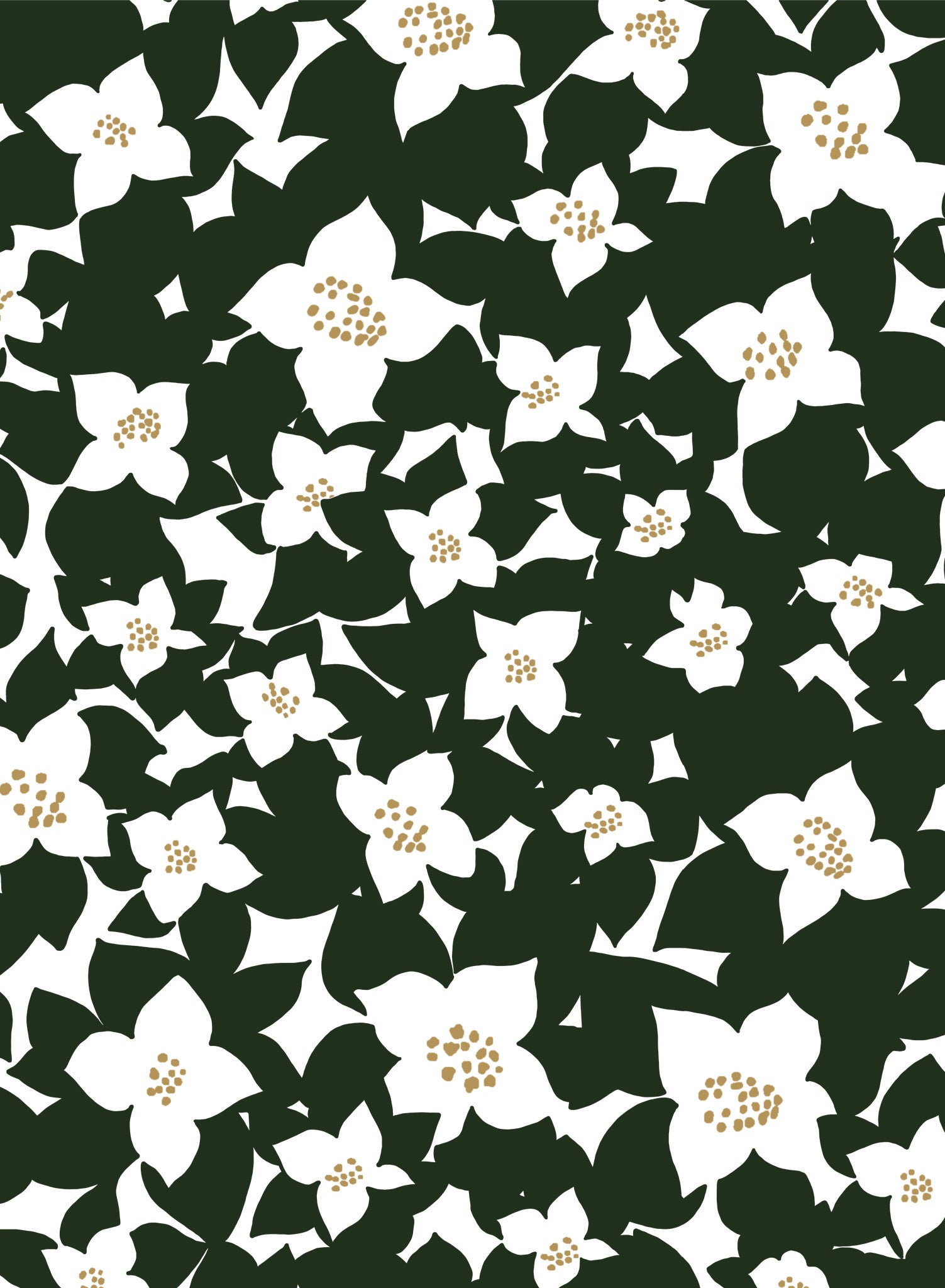 Blooming Season Floral Wallpaper - Peel and Stick Removable Wallpaper for Home Decor, Bedroom, Living Room, Nursery | Perfect for DIY Home Renovation & Interior Design