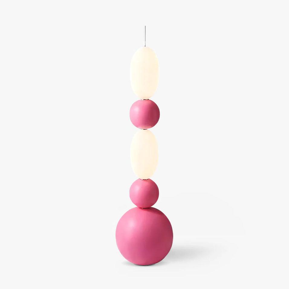 Modern Bola Floor Lamp - Adjustable LED Standing Light for Living Room, Bedroom & Office - Dimmable Brightness & Warm White Light for Cozy Ambiance