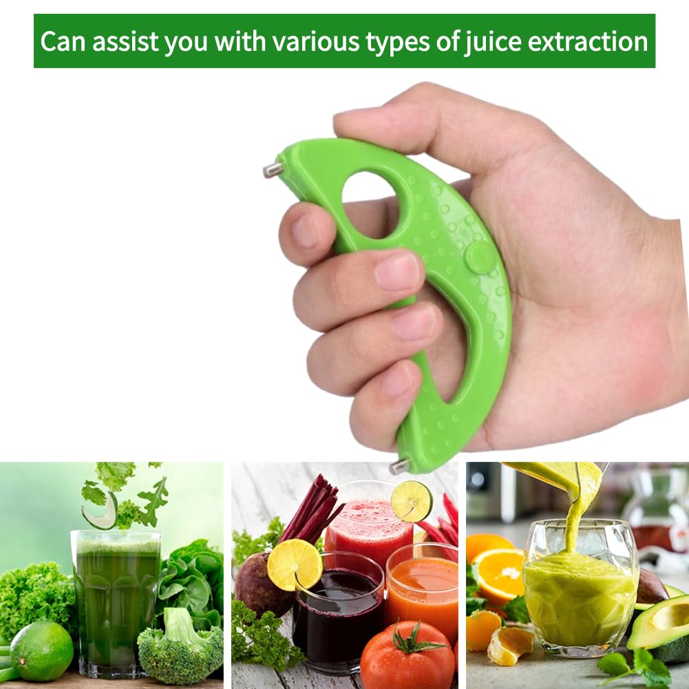 Haofy Juicer Replacement Parts - Compatible with Delux PRO Classic CL003AP, E1188, E1189, MT1000 - Power Juicer Accessories (Green) - Perfect for Home Juice Bars, Healthy Smoothies & Fresh Fruit Extracting