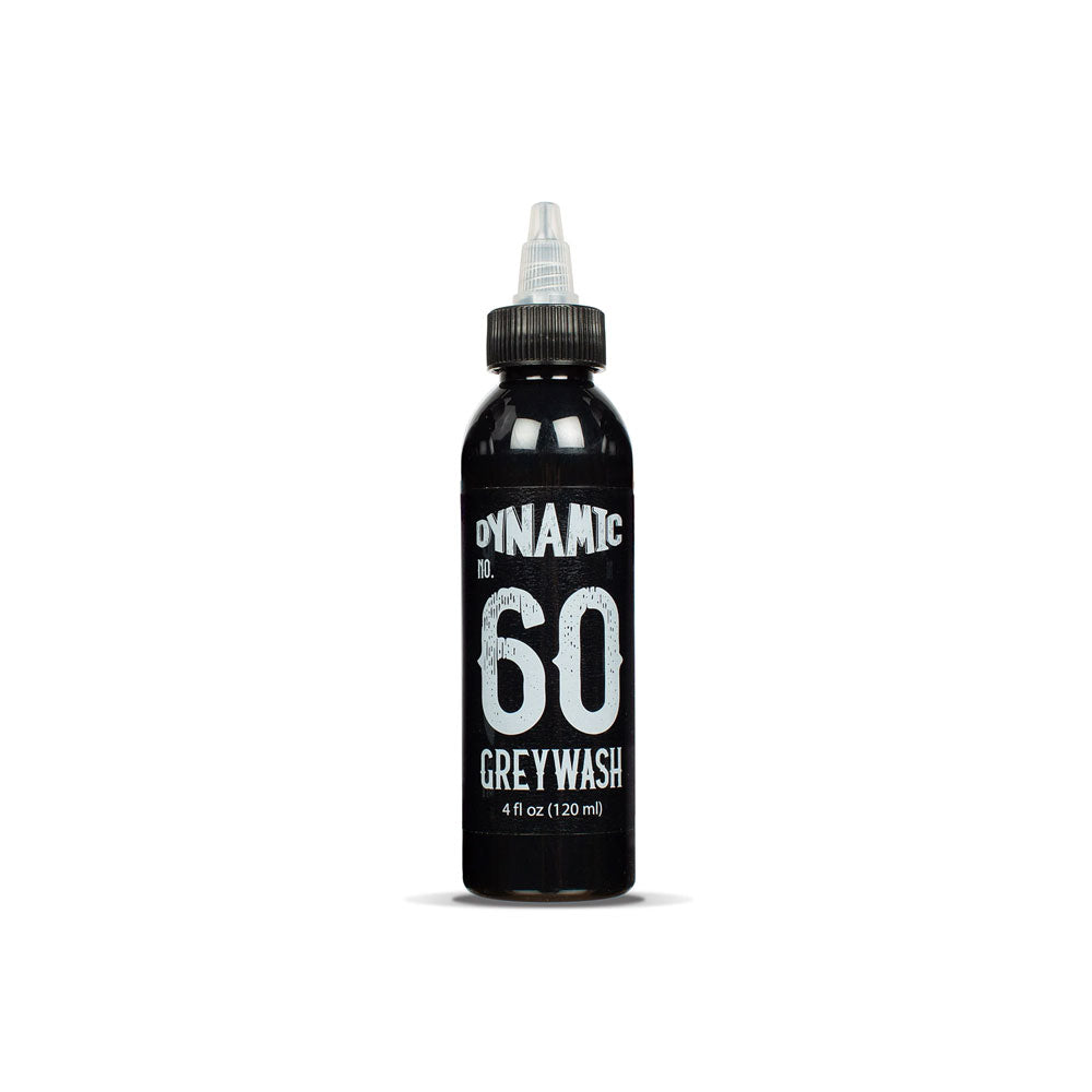 Dynamic Greywash #60 Professional Tattoo Ink - Various Sizes for Tattoo Artists & Beginners | Perfect for Realism, Shading & Fine Line Work