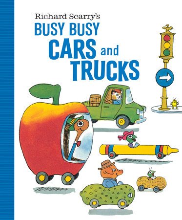 Richard Scarry: Busy, Busy Cars and Trucks - Fun Educational Book for Kids | Perfect for Preschool Learning & Bedtime Stories