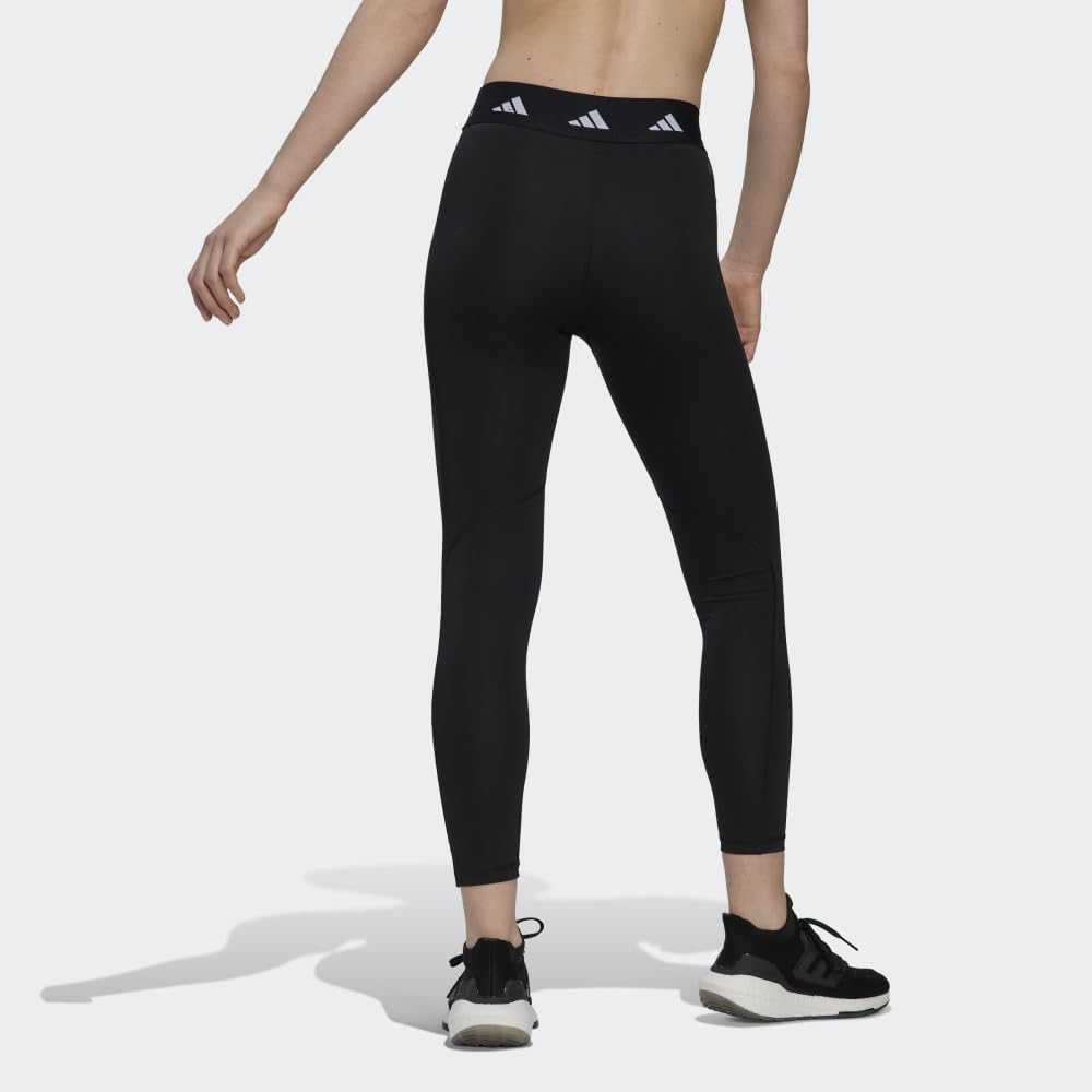 Adidas Women's TechFit 7/8 Training Leggings - High-Performance Workout Tights for Yoga, Running & Gym | Moisture-Wicking & Comfortable