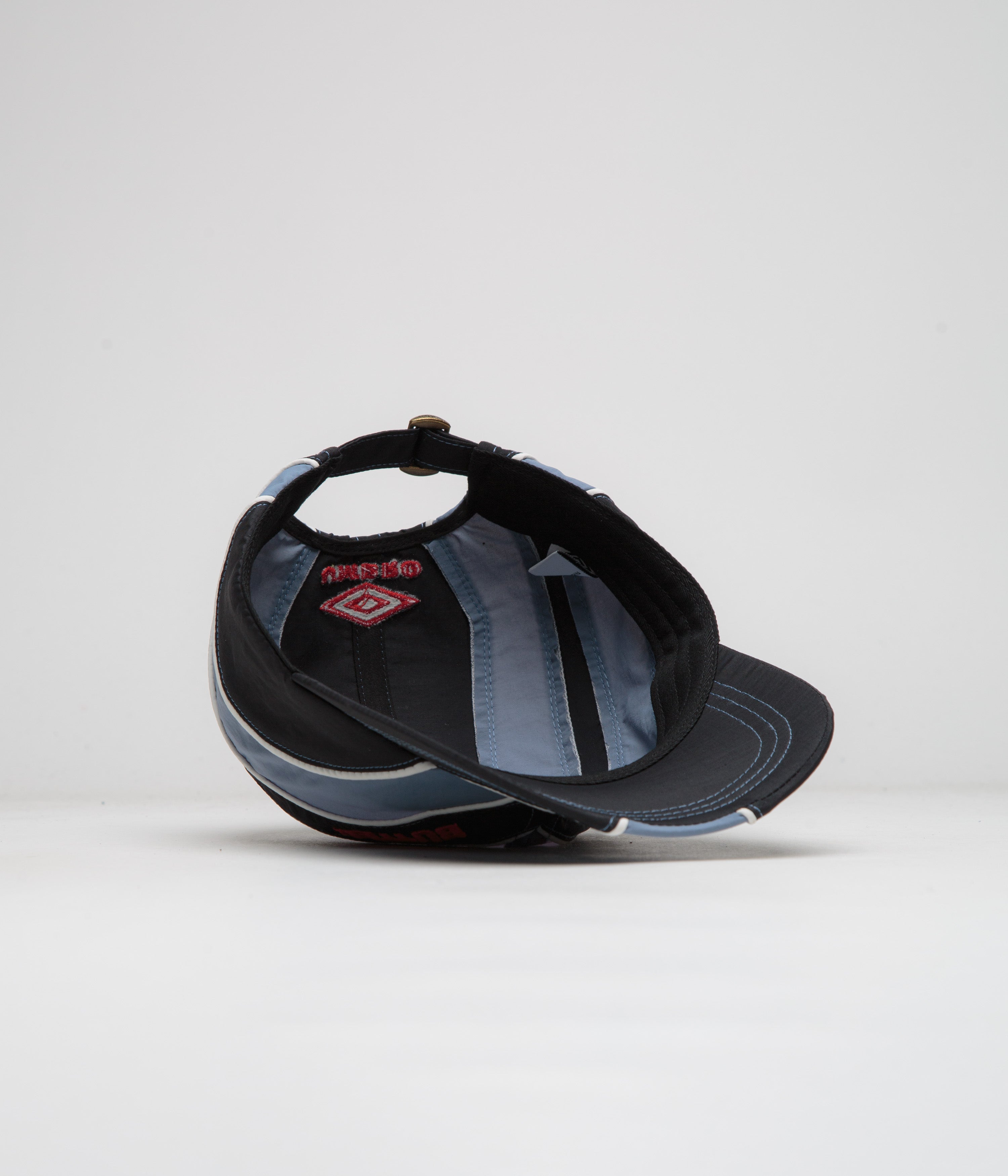 Butter Goods x Umbro Diamond Cap - Black/Slate - Stylish Unisex Baseball Hat for Streetwear & Casual Outfits