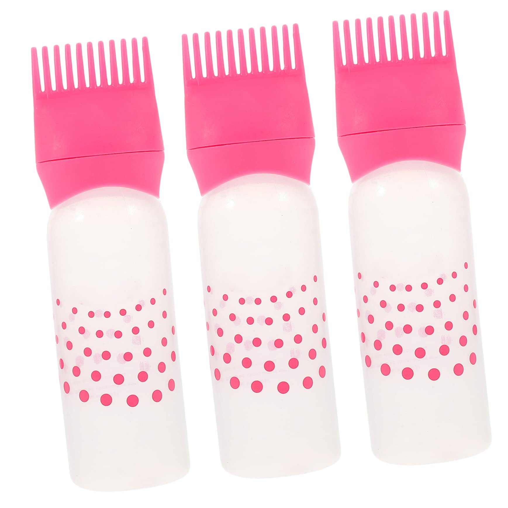 Beavorty 3-Piece Hair Dye Applicator Kit - Scalp Bleach Comb, Root Touch-Up Brush & Squeeze Bottle for Hair Color, Oil & Dry Cleaning | Perfect for Salon, Home Hair Coloring & DIY Styling