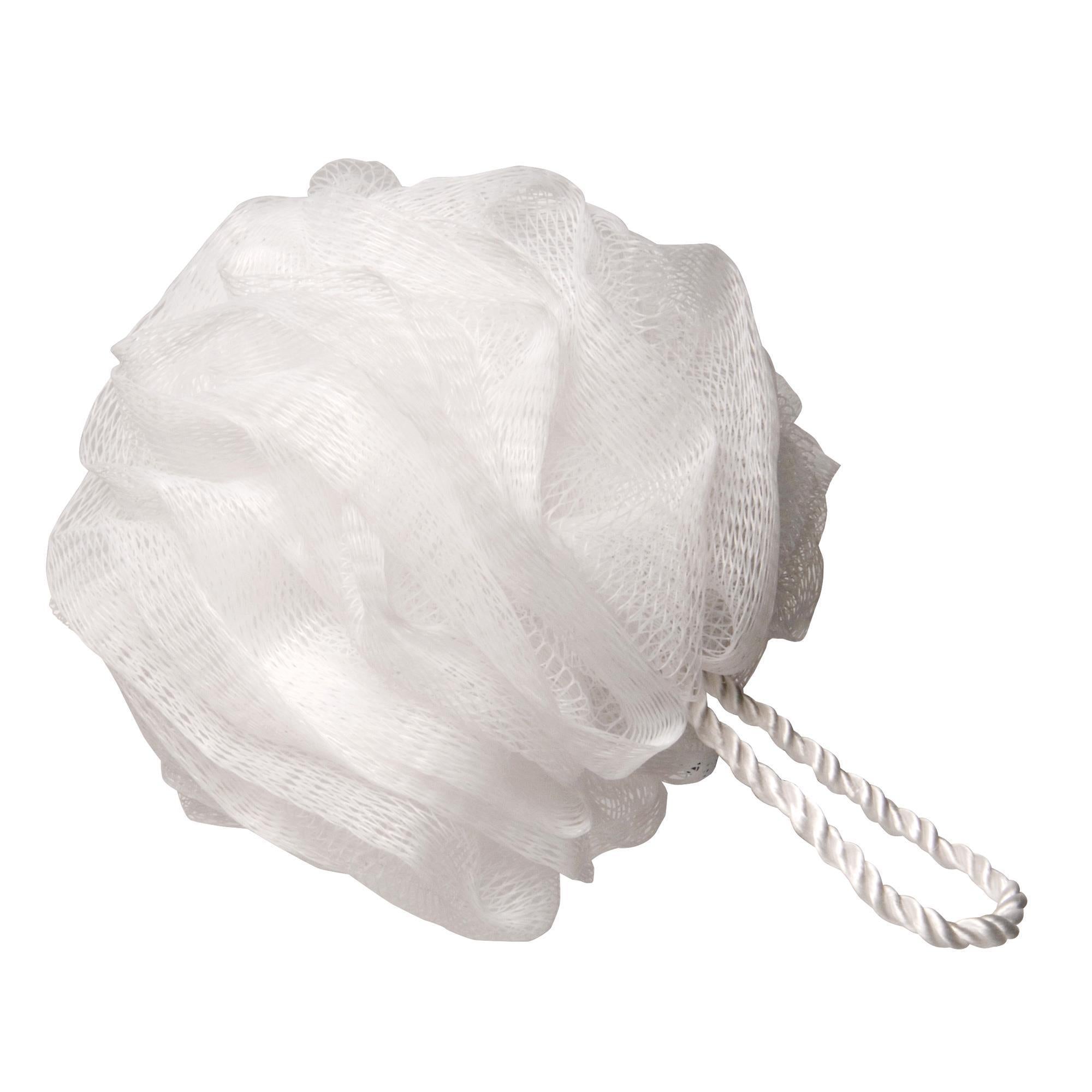 Exfoliating Bath Puff Set for Shower & Spa - Soft Mesh Loofah with Long Handle for Deep Cleansing & Skin Care - Perfect for Exfoliation, Body Wash & Relaxing Bath Time
