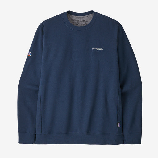 Women's Fitz Roy Uprisal Crew Neck Sweatshirt - Soft Cotton Pullover for Casual Wear, Gym & Outdoor Activities