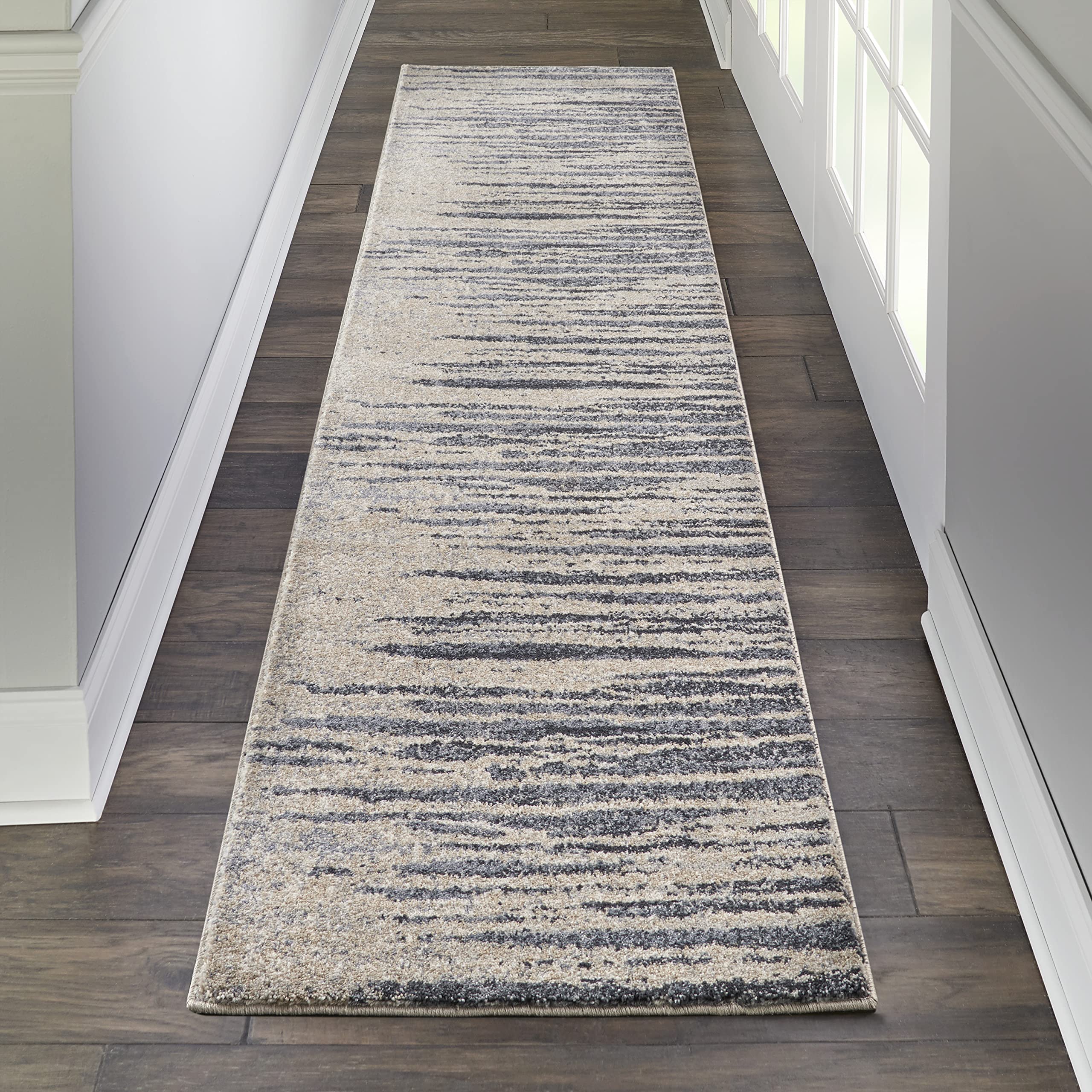 Kathy Ireland Home Moroccan Celebration Modern Blue/Beige 2'2