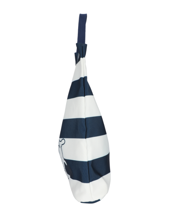 Donald Duck DIS341 Canvas Slouch Shopper Tote Bag - Navy/White - Stylish & Spacious for Shopping, Beach, and Everyday Use
