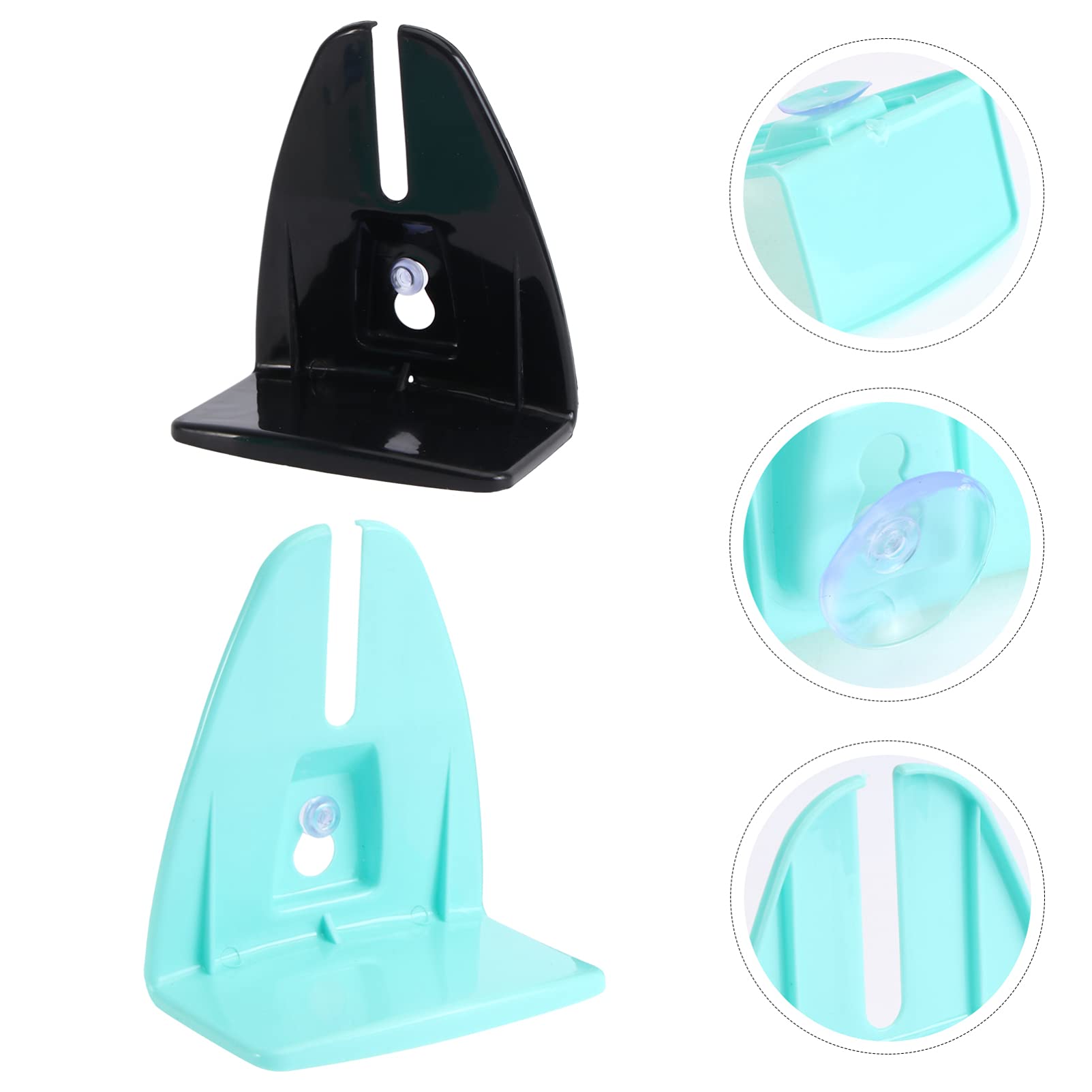Balacoo 2-Pack Hamster Running Wheel Bracket & Support Rack - Durable Plastic Hamster Exercise Wheel Stand for Small Pets - Perfect for Cage Accessories & Small Animal Training Wheels