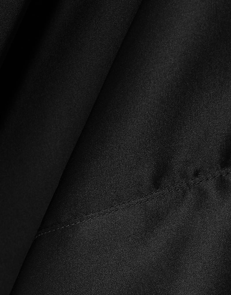Elegant Black Maxi Dress for Women - Designer Heavy Fabric Long Dress for Parties, Weddings & Evening Events