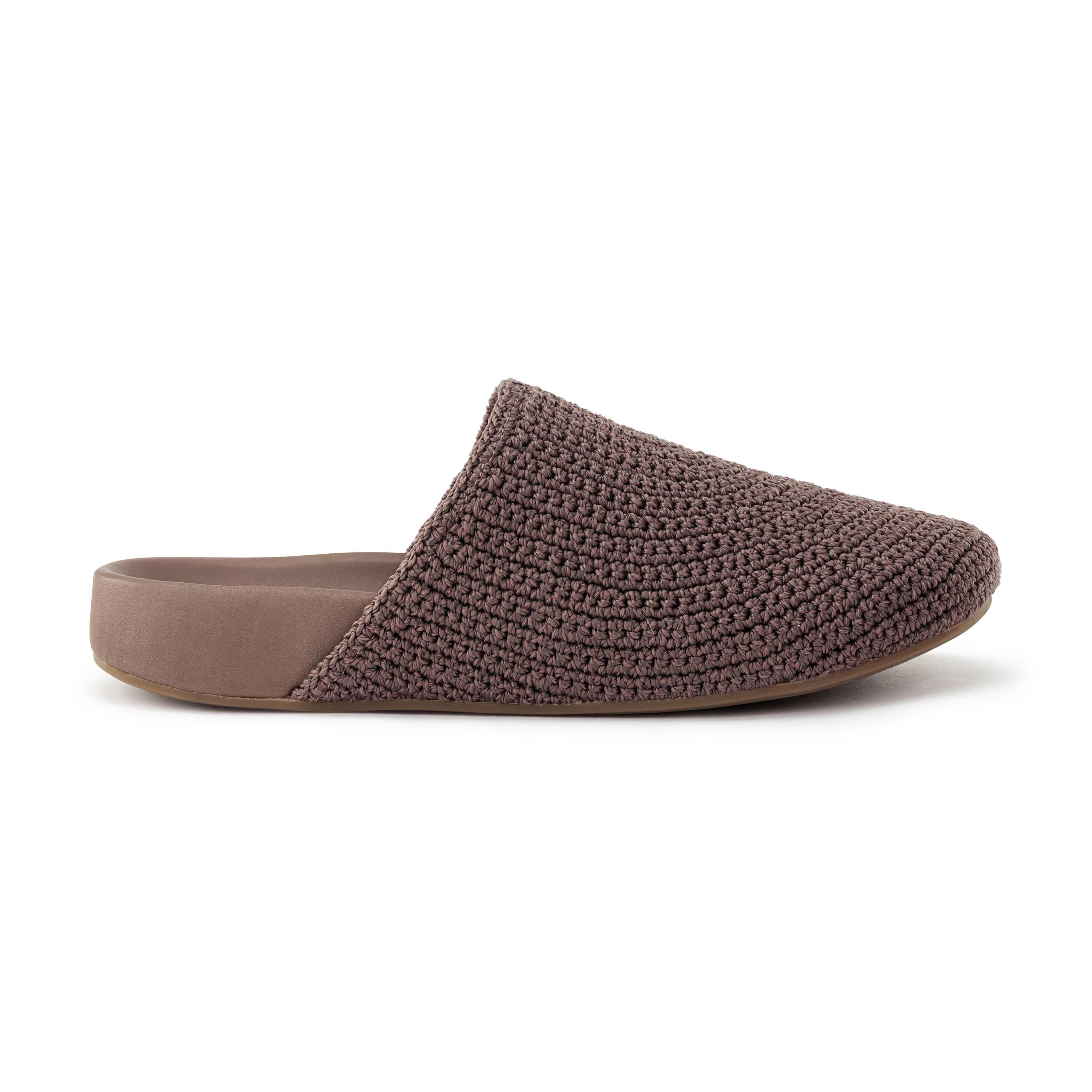 Bolinas Hand Crochet Clog Shoes - Comfortable Mushroom Design Slip-Ons for Women | Perfect for Beach, Garden & Casual Wear
