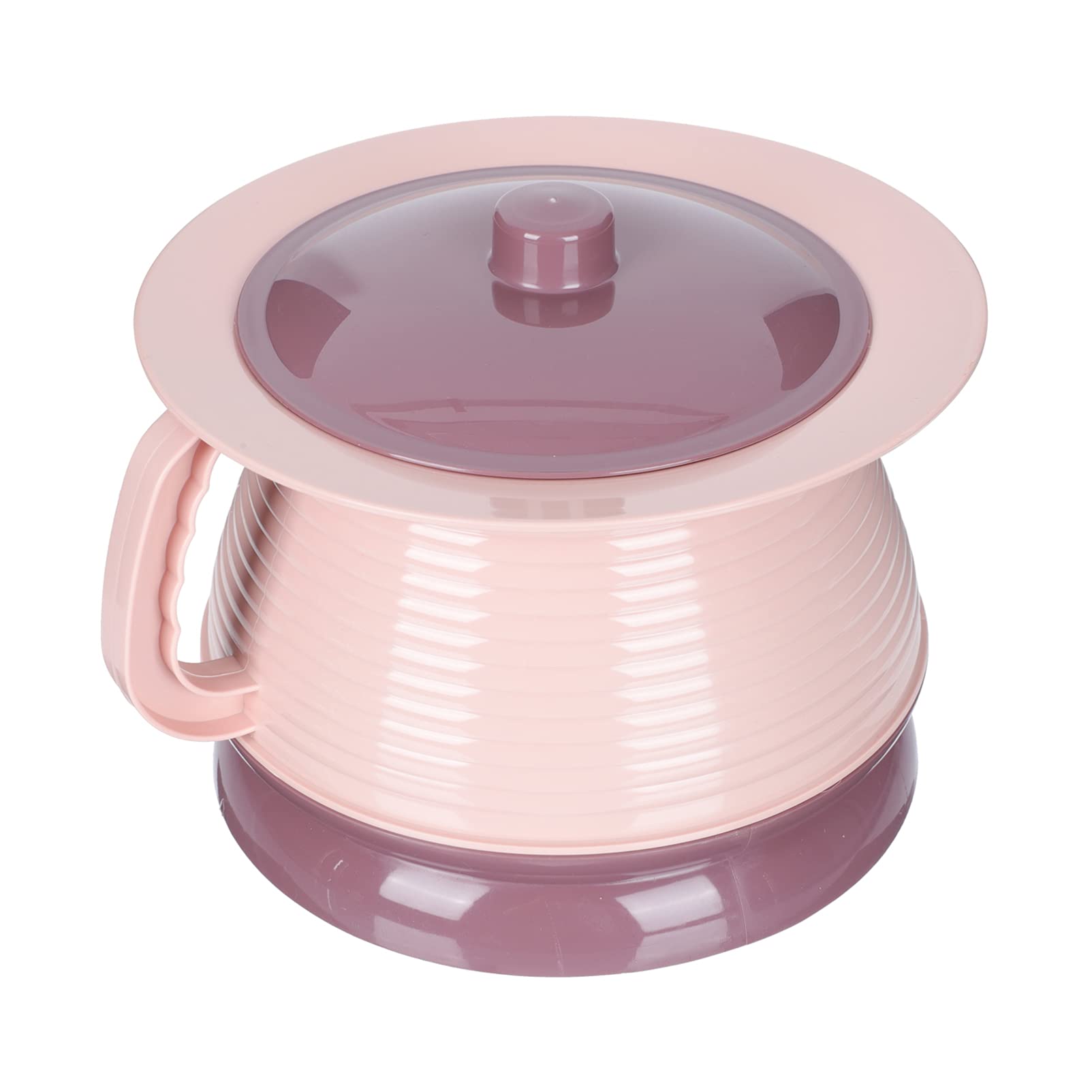 Yardwe Unisex Portable Urinal Pot with Lid & Handle - Bedside Chamber Pot for Adults & Kids, Multi-Functional Spittoon, Urinal Basin & Home Bucket - Ideal for Bedridden Patients, Camping, Travel & Emergency Use