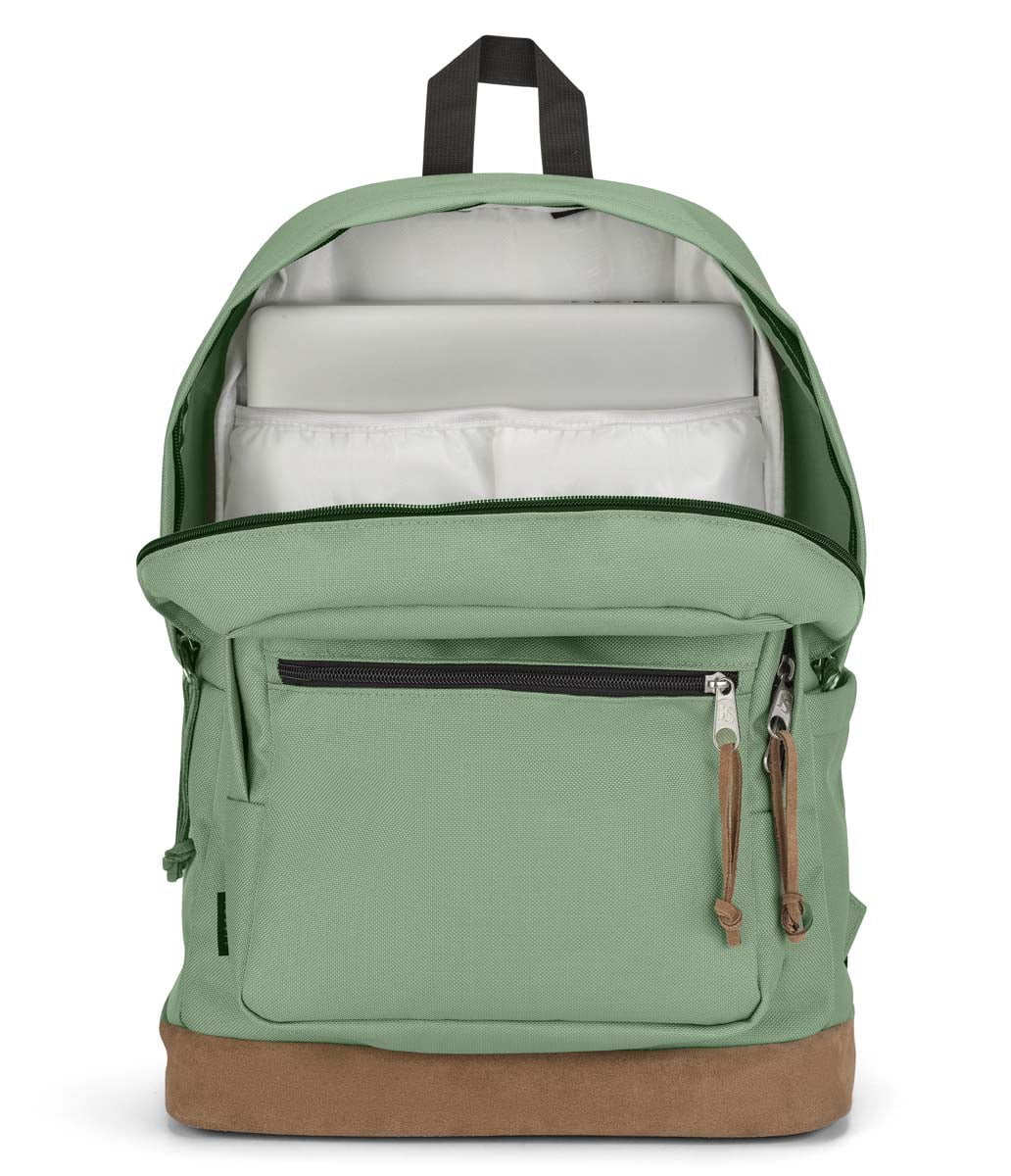 JanSport Right Pack Backpack - Durable Loden Frost School & Travel Backpack for Students & Commuters | Perfect for College, Work & Outdoor Adventures