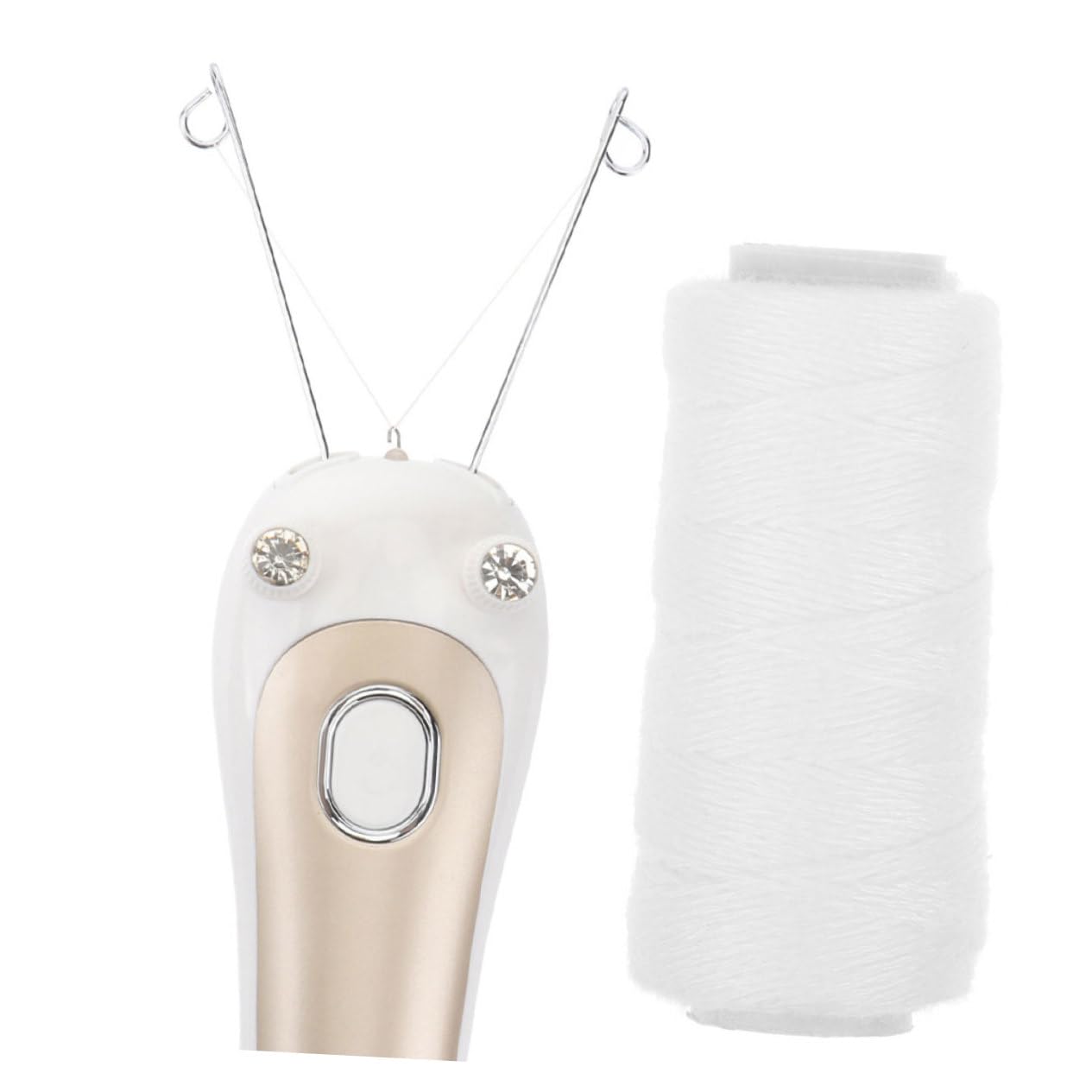 Professional Face Threading Tool for Hair Removal - 6 Rolls Gentle Cotton Threads for Eyebrows & Facial Hair - Skin-Friendly & Painless - Perfect for Women's Beauty Routine at Home or Salon