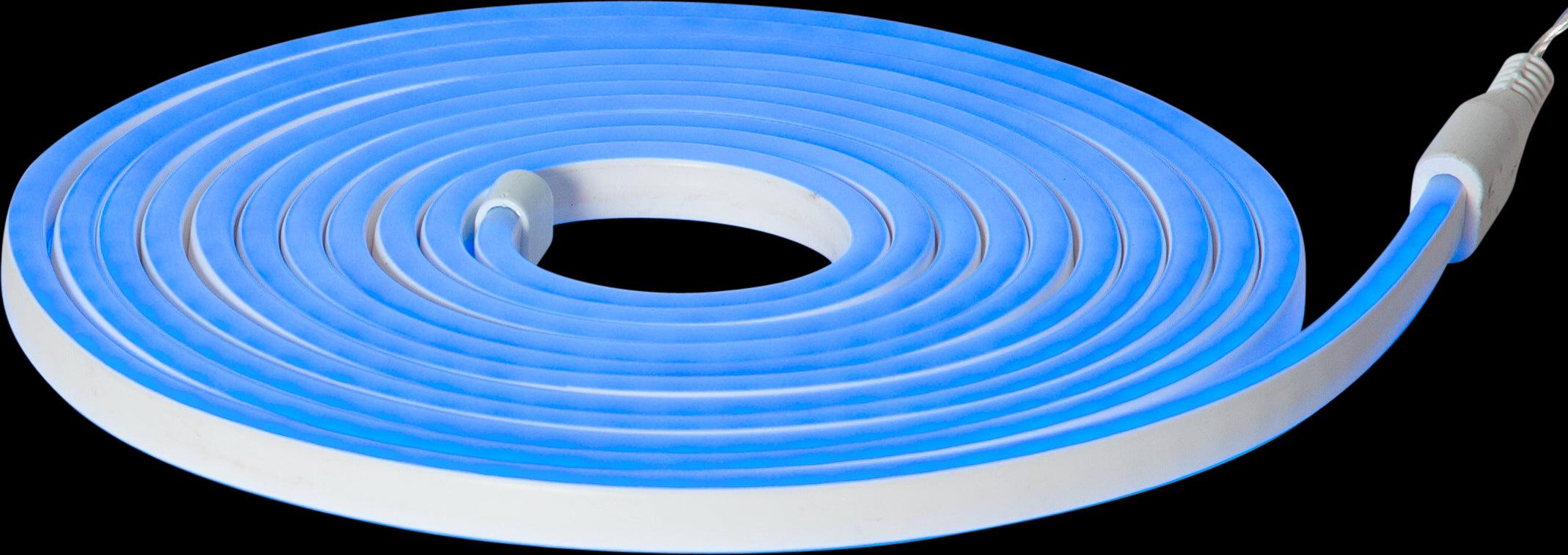 Eglo Flatneon LED Blue Outdoor Strip Light - Waterproof IP44 - Perfect for Patio, Garden & Landscape Lighting