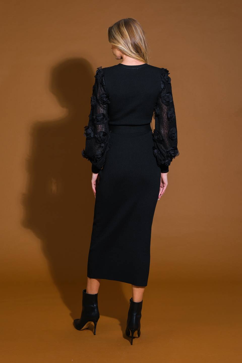 Perfect Balance Sweater Midi Dress - Women's Elegant Knit Dress for Fall & Winter, Office & Date Night Outfits