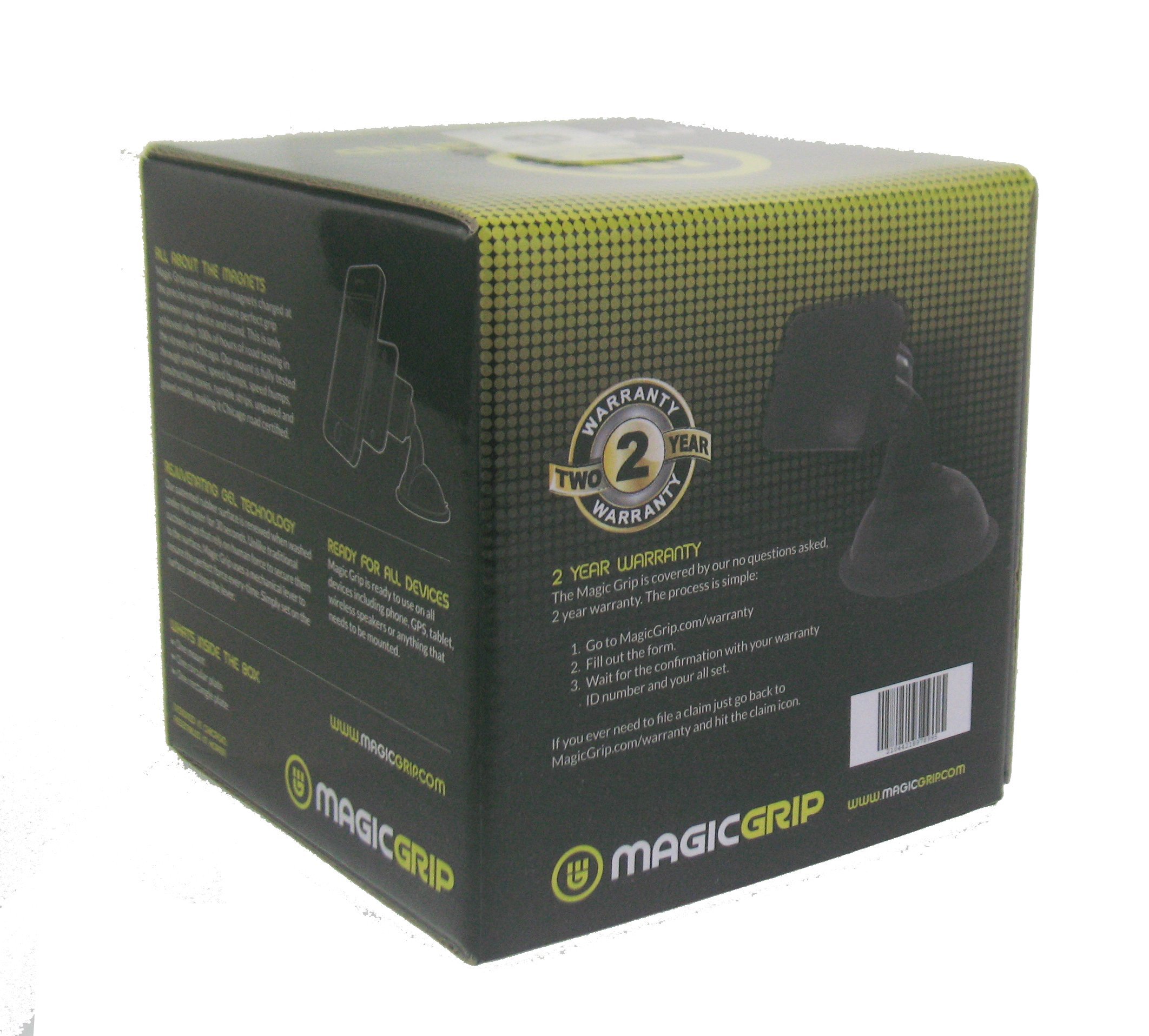 Magnetic Car Phone Holder for Windshield - Universal Phone & GPS Mount Compatible with All Smartphones - Perfect for Hands-Free Driving & Navigation