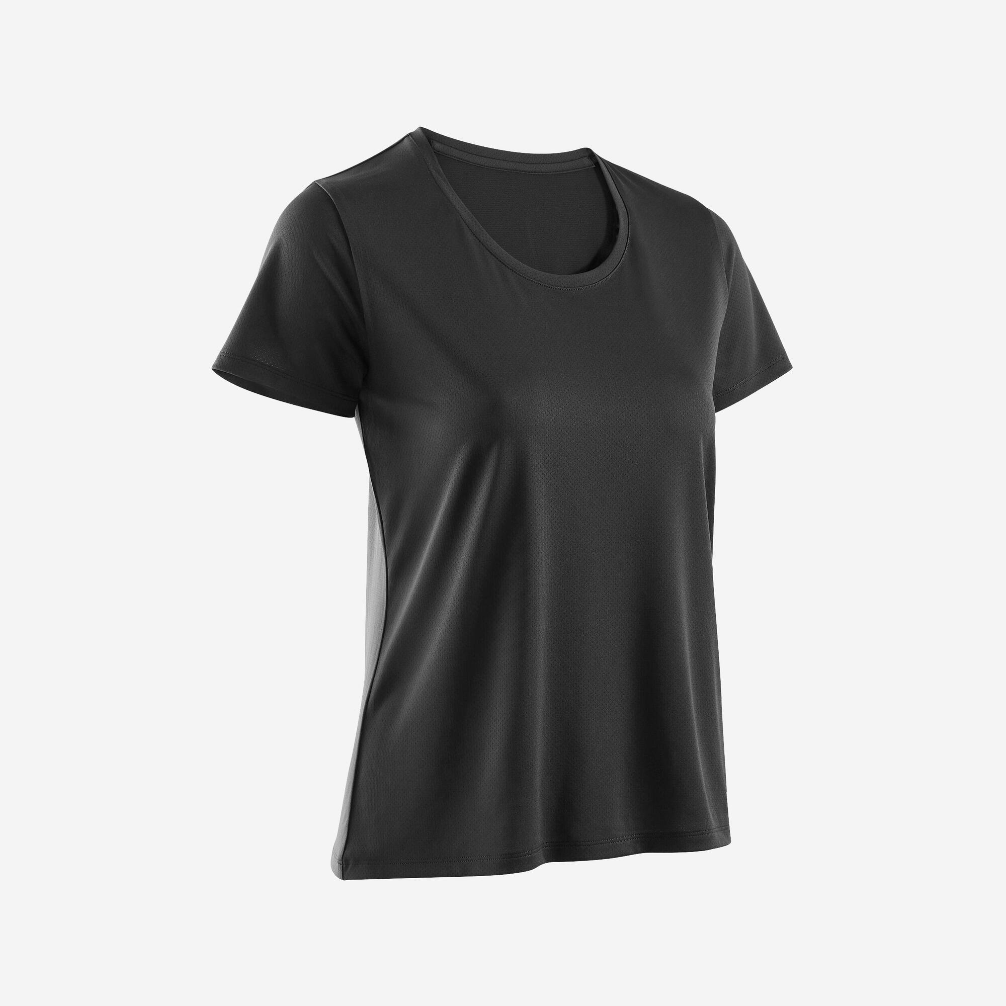 Kiprun Women's Run 100 Dry Running T-Shirt - Moisture Wicking Workout Top for Running, Gym & Outdoor Activities