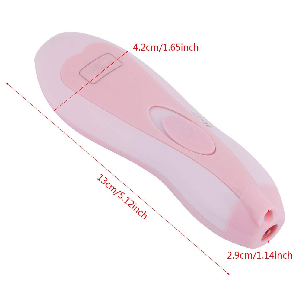 16-in-1 Electric Baby Nail Trimmer Kit with LED Light - Safe Baby Nail Clippers & Grinder for Toes & Fingers - Gentle Infant Toddler Nail Care Grooming Set (Perfect for Newborns & Sensitive Skin) - Ideal for Home Use, Travel & Quick Nail Trimming