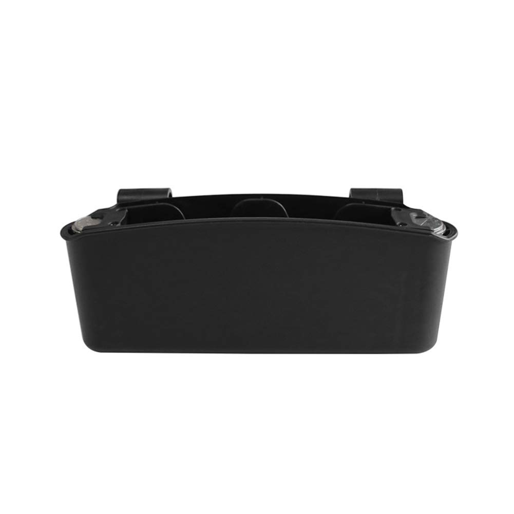 Car Door Side Hanging Trash Bin - Plastic Car Organizer with Phone Holder & Storage Box - Perfect for Road Trips, Commuting & Keeping Your Vehicle Clean