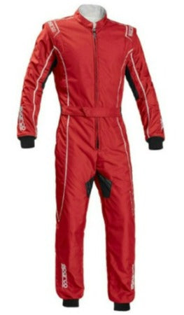 Sparco GROOVE KS 3 Racing Suit - FIA Certified Fireproof Motorsport Jumpsuit for Karting, Drifting & Track Racing - Lightweight & Breathable Safety Gear