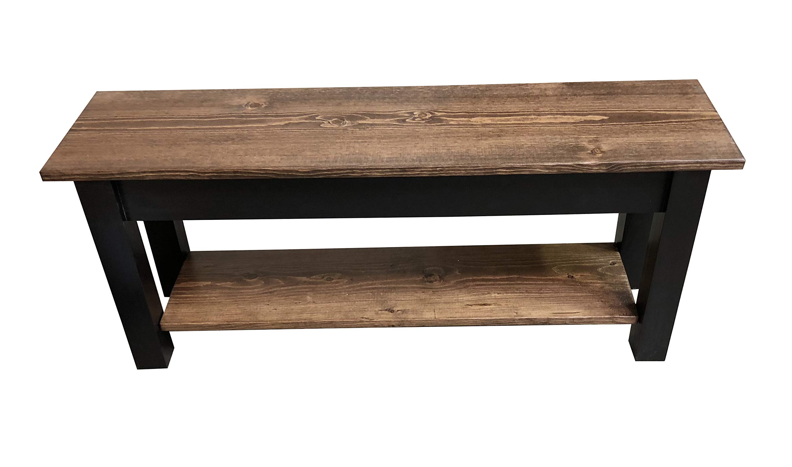 Laurent 72-Inch Storage Bench with Cushion - Modern Upholstered Entryway Bench for Hallway, Living Room & Bedroom - Perfect for Shoe Storage & Seating