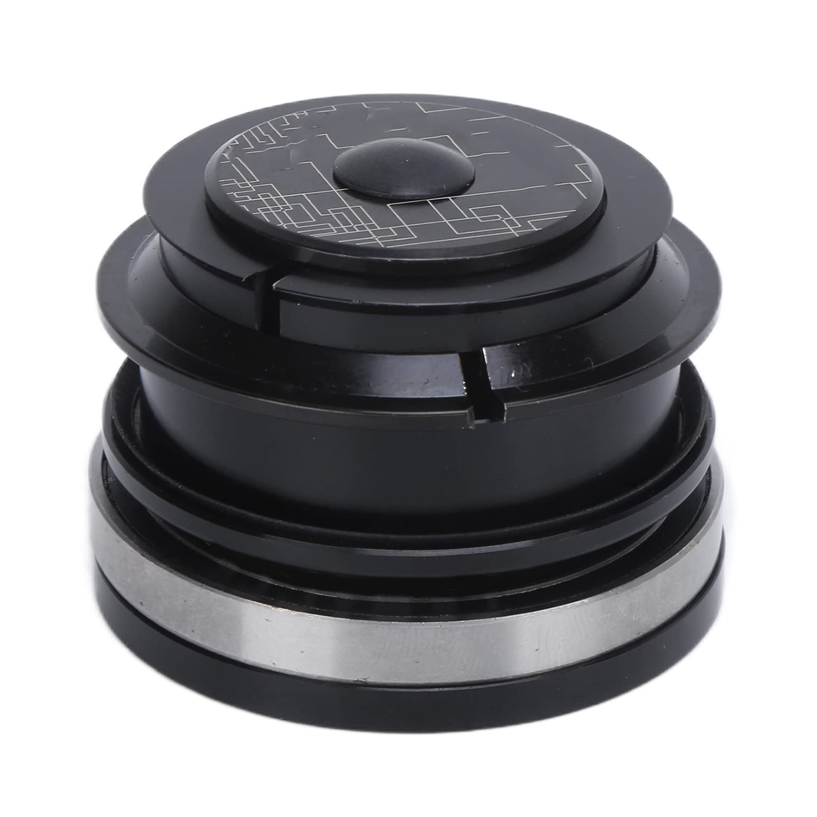 Velaurs Bicycle Headset - Sealed 360° Rotation T6 Heat Double Bearings for Road Bikes | Smooth Steering & Durable Performance for Commuting & Racing