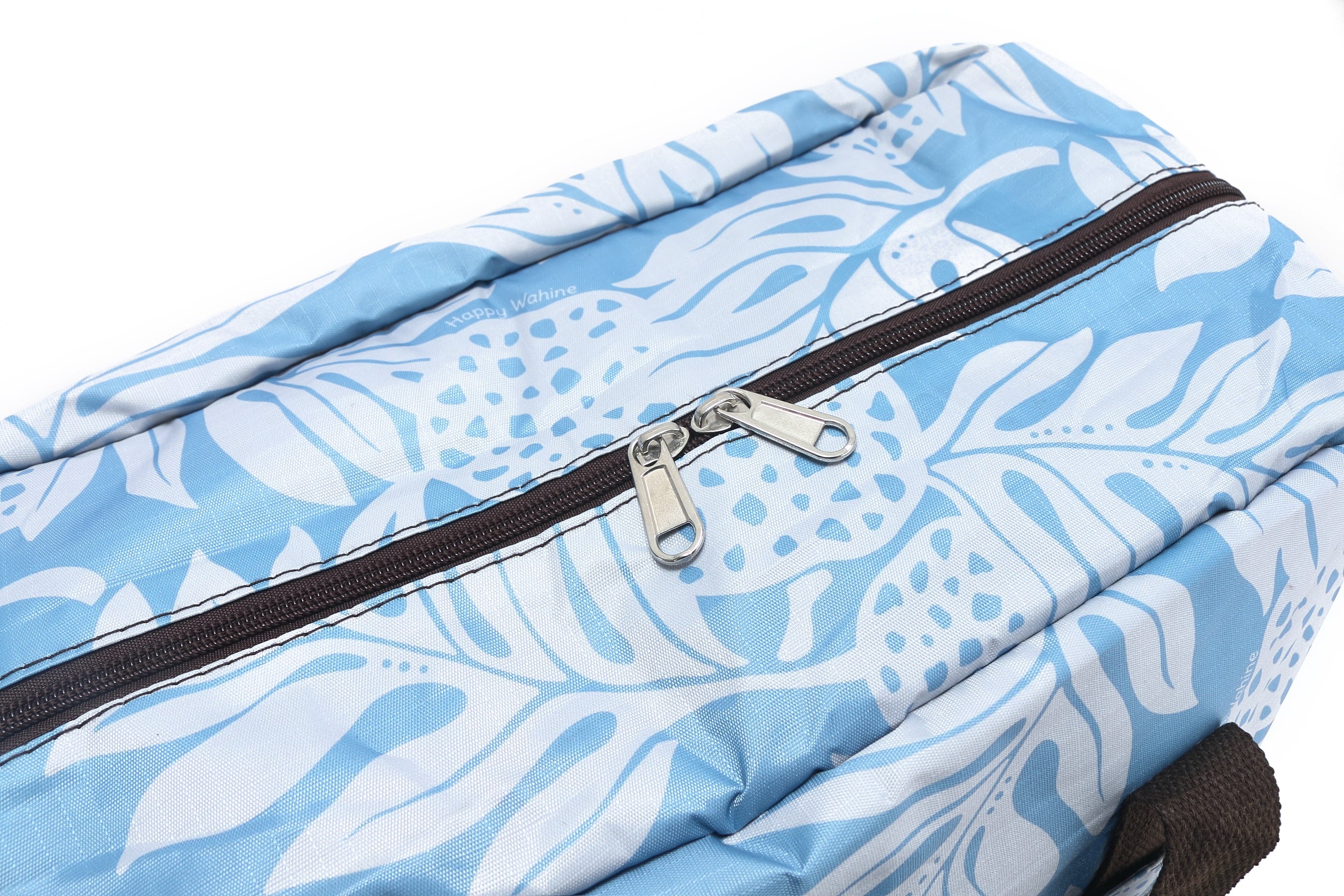 Foldable Duffle Bag for Travel & Gym - Water-Resistant Sophie Ulu Blue Carry-On Luggage | Perfect for Weekend Trips, Sports Gear & Workout Essentials