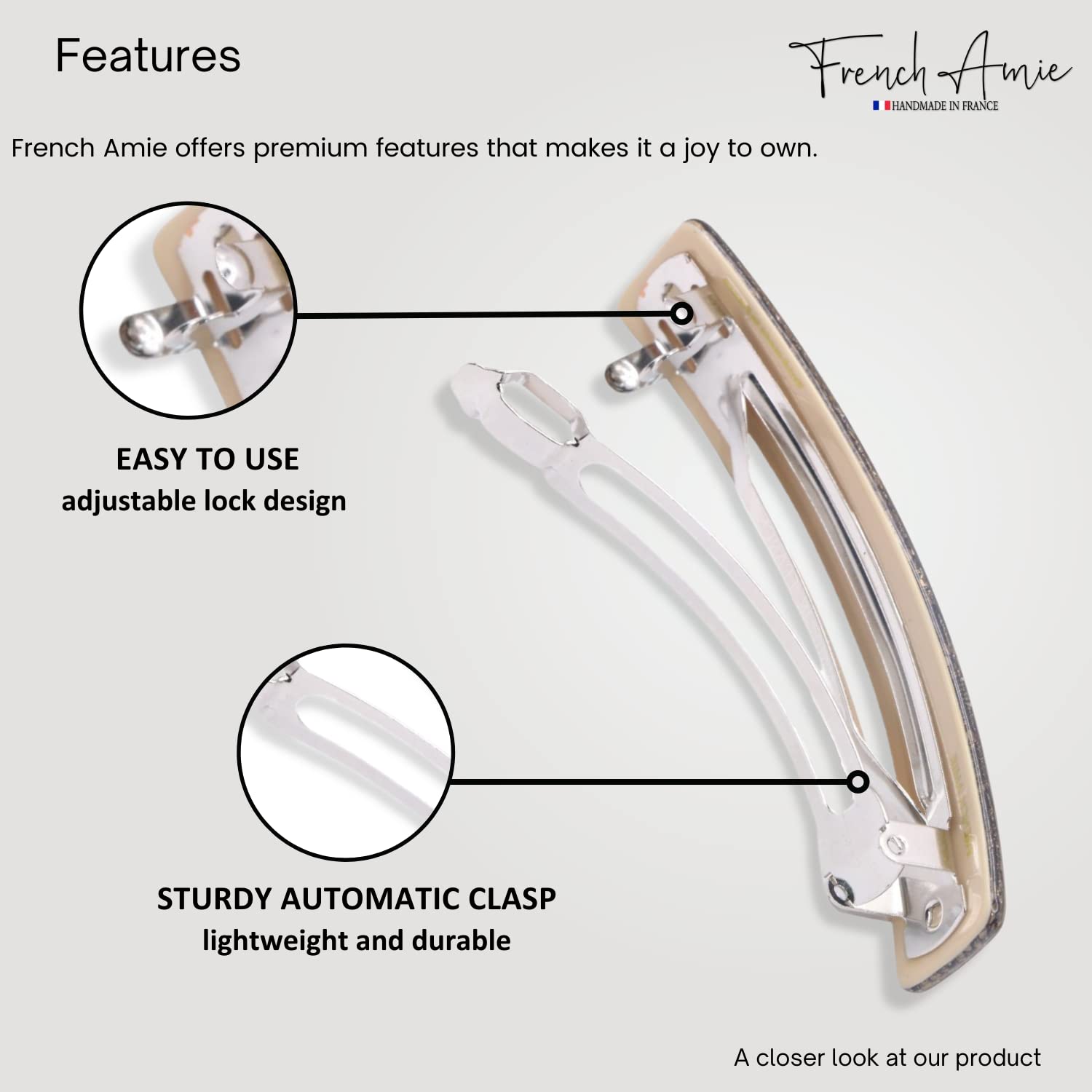 French Amie Oblong Handmade 3.5