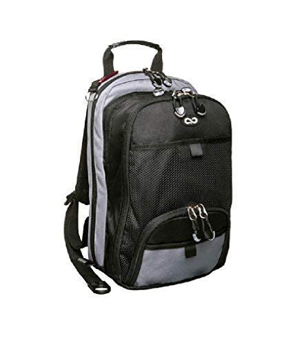 Moog PCK1003 Mini Backpack Black - Lightweight Durable Small Backpack for Travel, School & Daily Use - Perfect for Students, Commuters & Outdoor Adventures